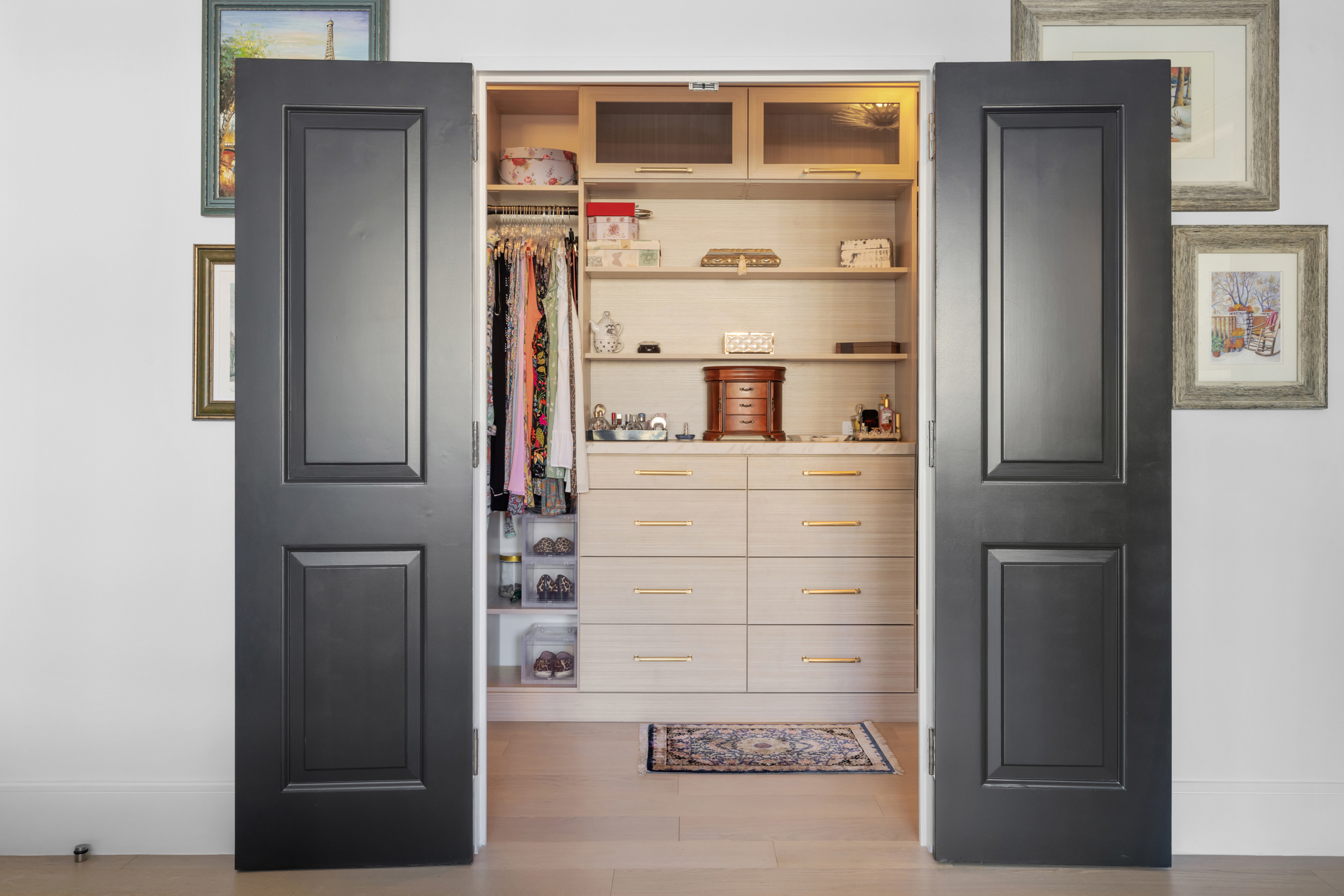 63 West 17th Street, Unit 7A Manhattan, NY 10011 - Photo 14 of 32 a view of walk in closet with empty racks