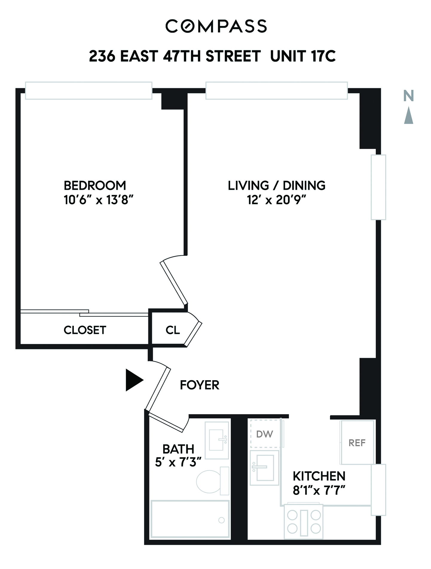 236 East 47th Street, Unit 17C Manhattan, NY 10017 - Photo 11 of 11