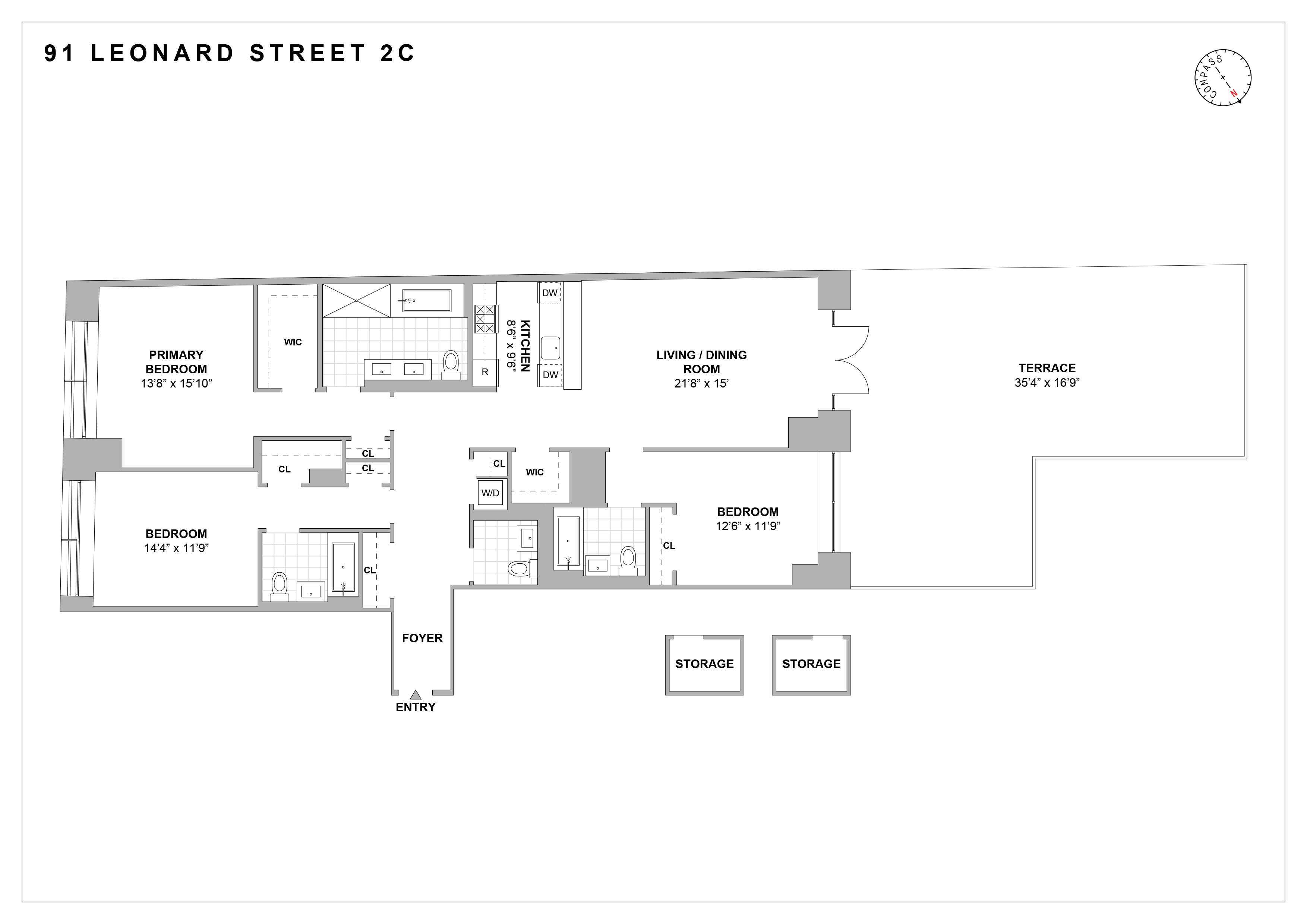 91 Leonard Street, Unit 2C Manhattan, NY 10013 - Photo 19 of 19