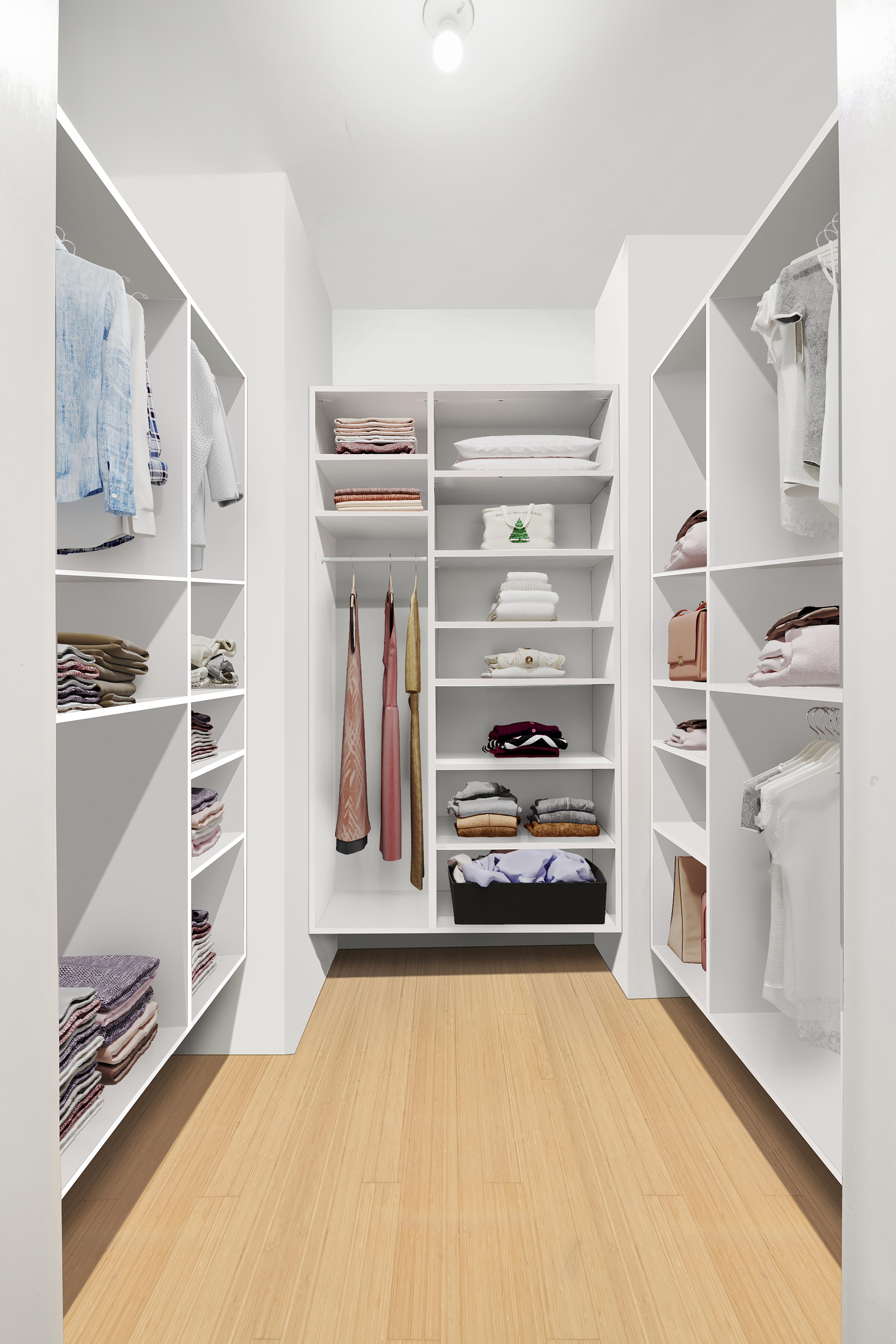 110 Livingston Street, Unit 7D Brooklyn, NY 11201 - Photo 5 of 13 a view of walk in closet with clothes and shoes