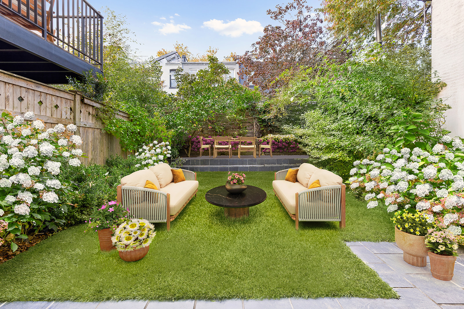482 12th Street, Unit 1 Brooklyn, NY 11215 - Photo 7 of 10 a white bath tub sitting in a yard and swimming pool