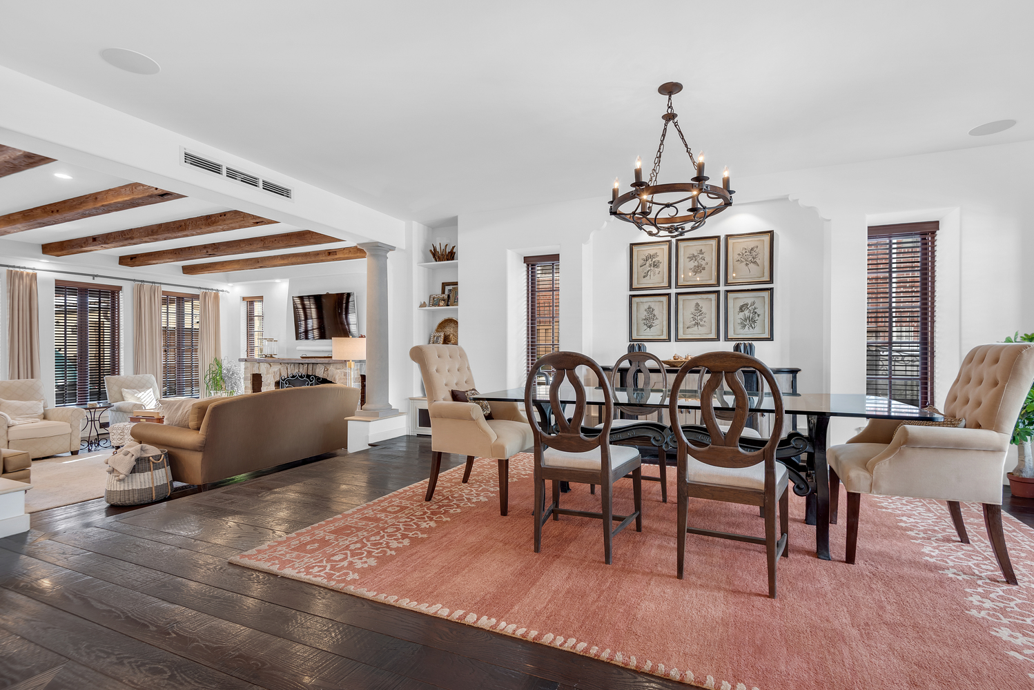 7921 Narrows Avenue Brooklyn, NY 11209 - Photo 4 of 42 a living room with furniture dining table and a chandelier