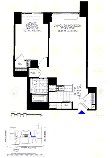 120 Riverside Boulevard, Unit 8P Manhattan, NY 10069 - Photo 7 of 7 Gallery Image 7