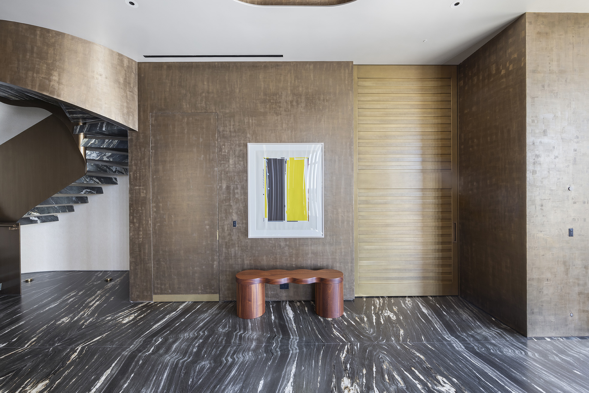 551 West 21st Street, Unit PH Manhattan, NY 10011 - Photo 10 of 51 a view of an empty room with wooden floor and a window