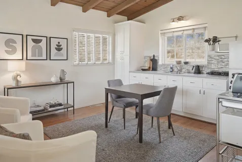 a view of a garden
