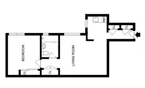 $650,000 | 319 West 18th Street, Unit 3D | Chelsea