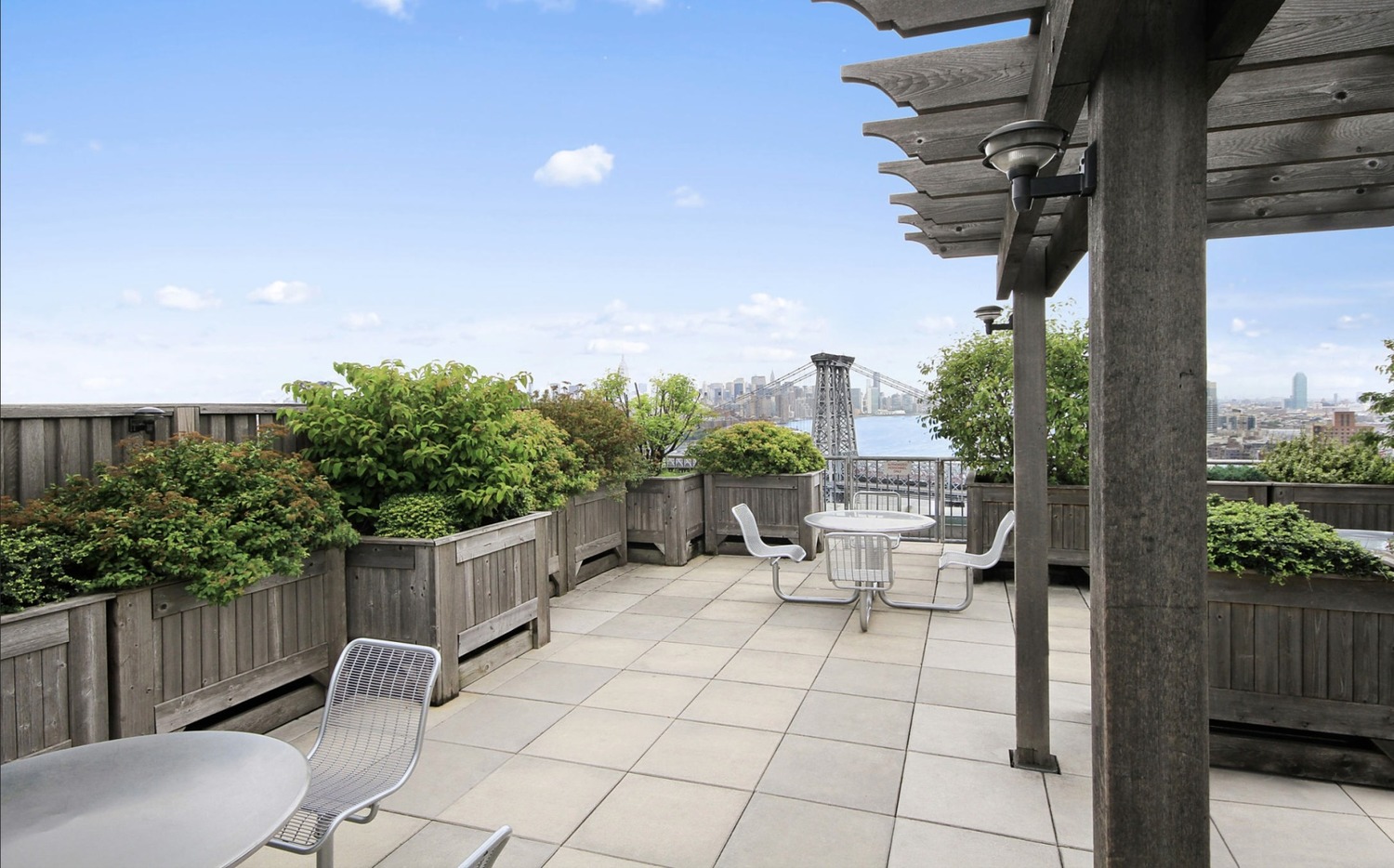 440 Kent Avenue, Unit 4A Brooklyn, NY 11249 - Photo 8 of 11 a view of balcony and patio