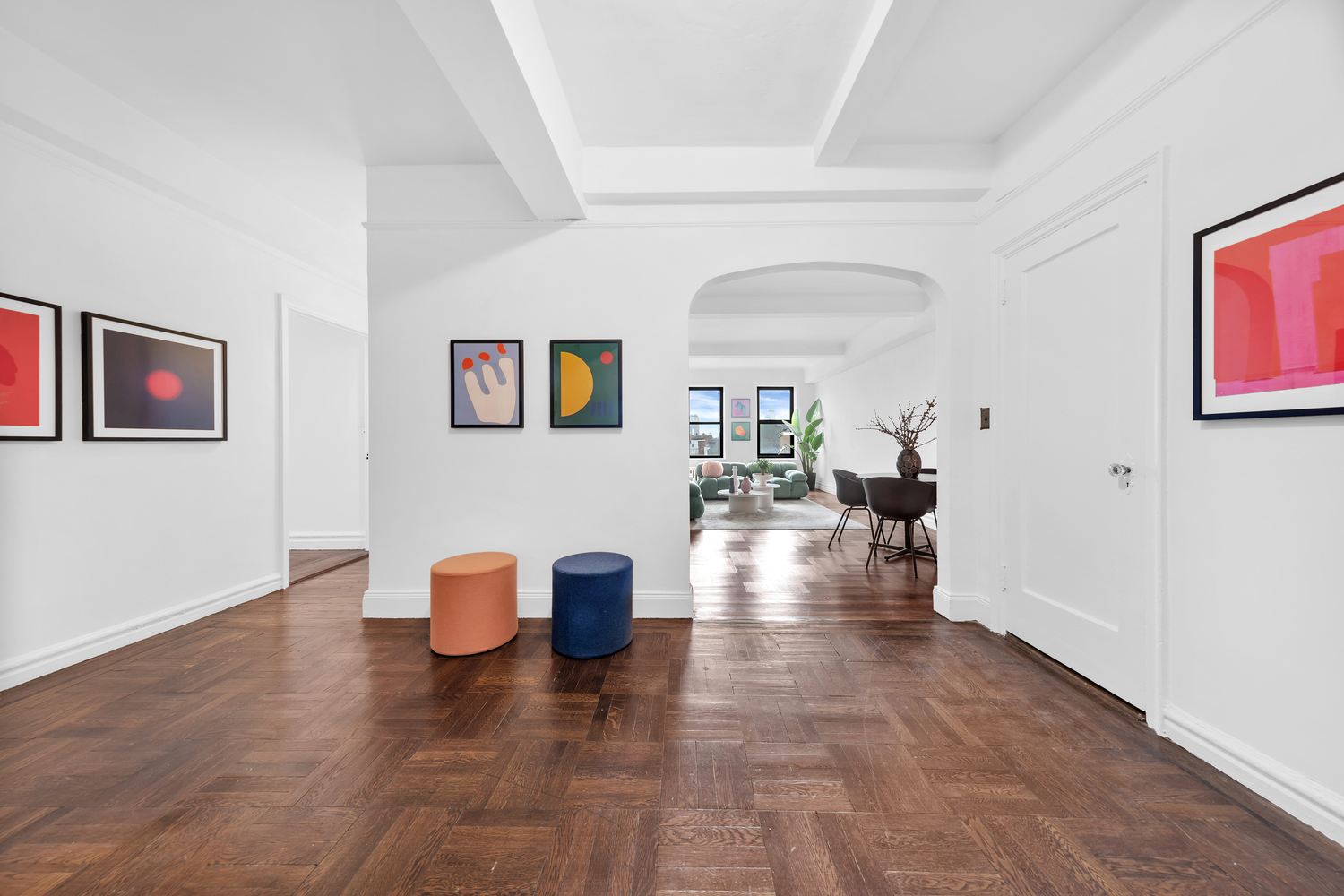 172 East 4th Street, Unit 8F Manhattan, NY 10009 - Photo 8 of 11 a view of empty room with wooden floor