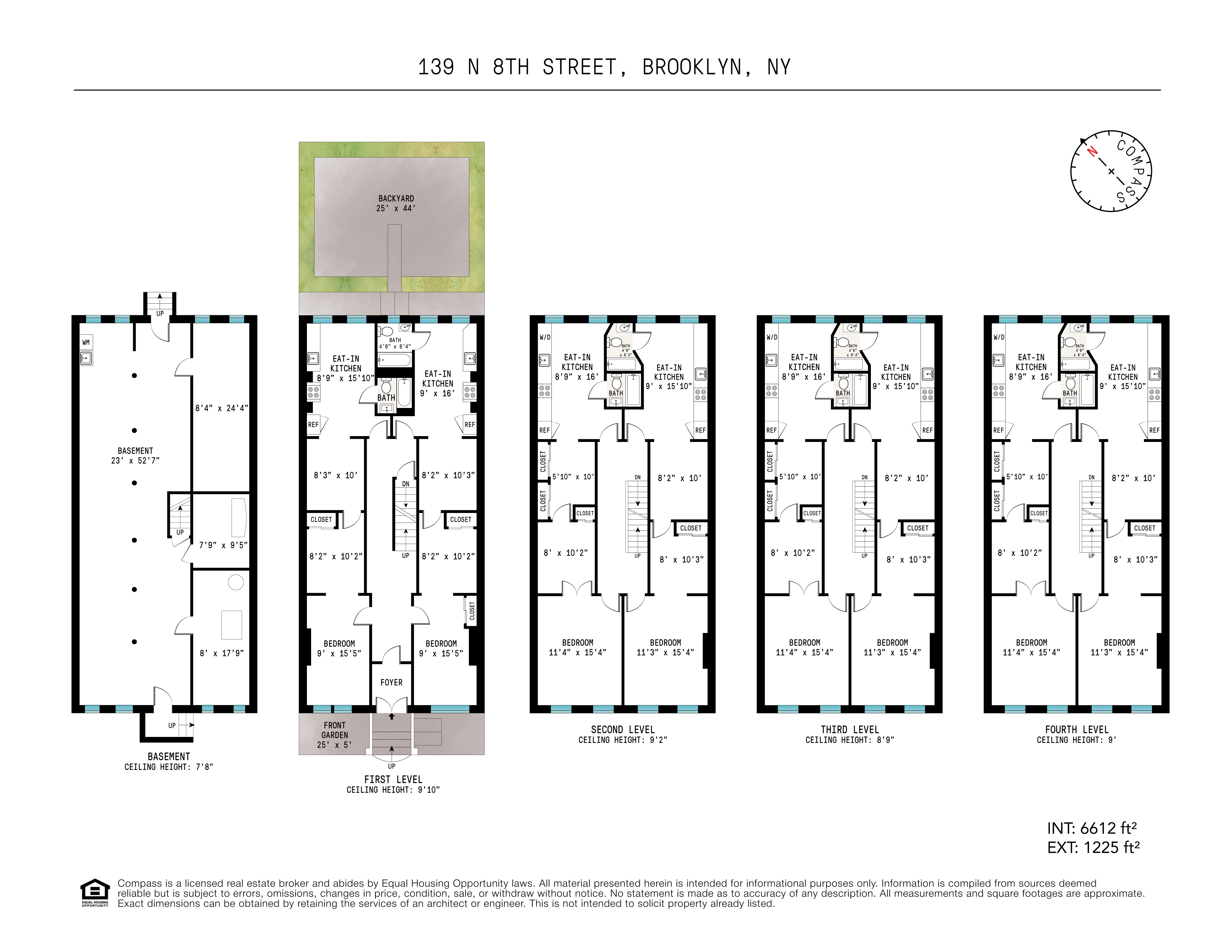 139 North 8th Street Brooklyn, NY 11249 - Photo 15 of 15 a black and white photo of a floor