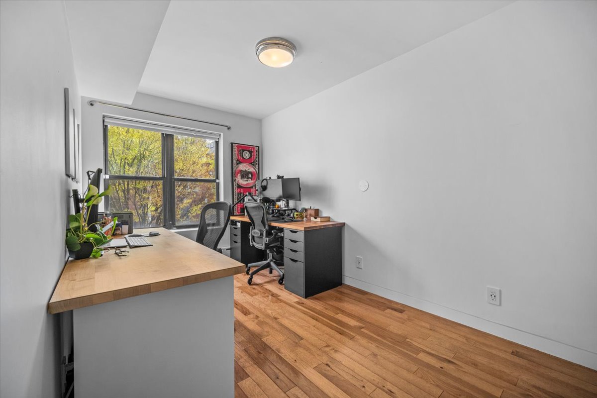 1477 Prospect Place, Unit 2 Brooklyn, NY 11213 - Photo 4 of 14 a kitchen with a sink stove and refrigerator