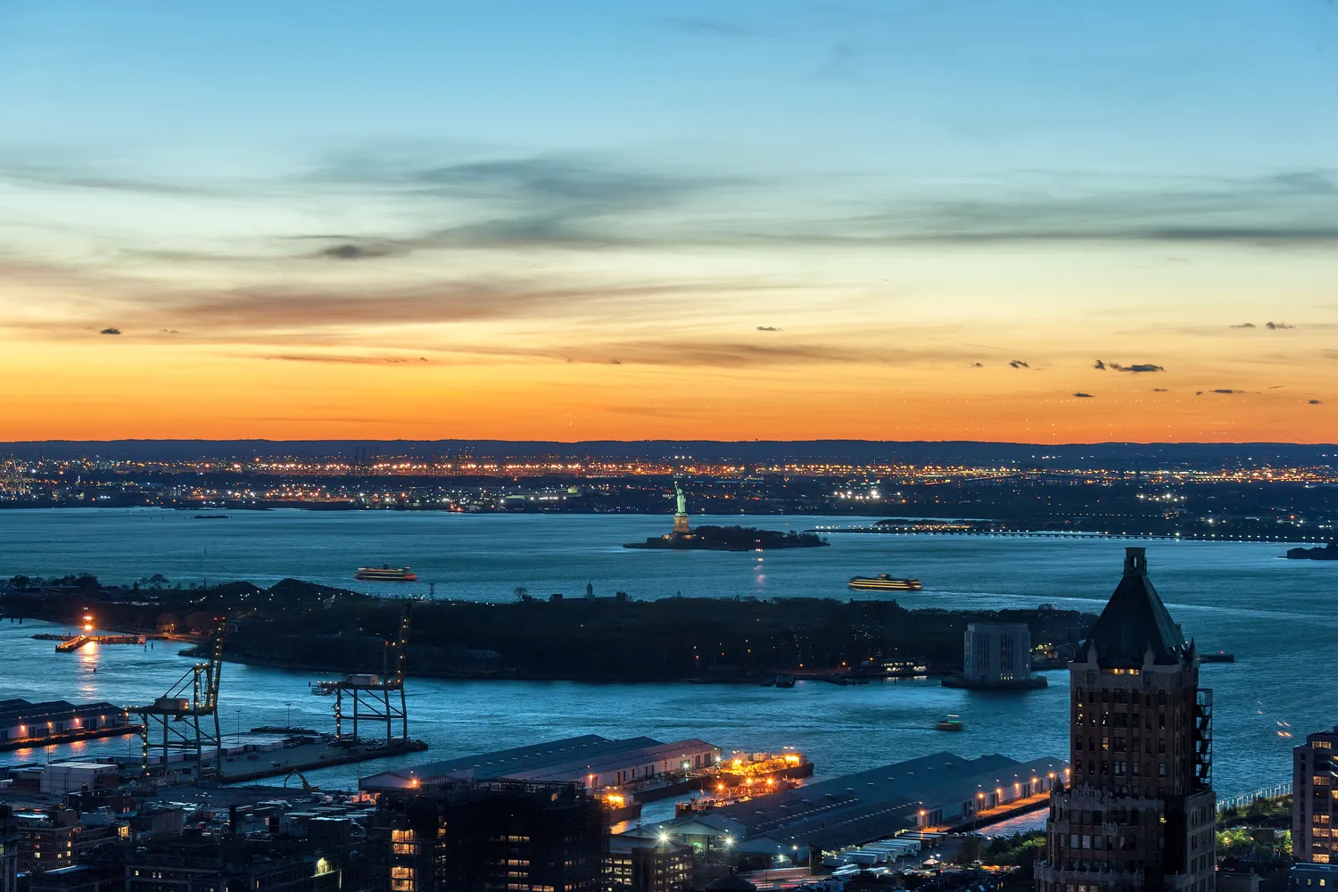 a view of an ocean and beach