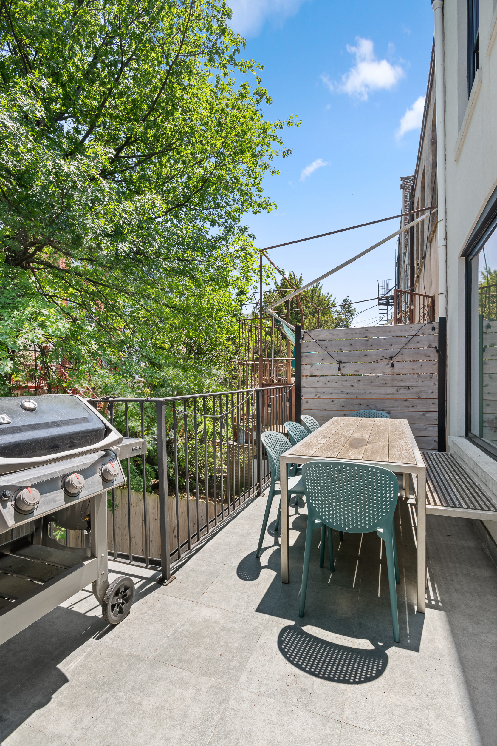 5 Hampton Place Brooklyn, NY 11213 - Photo 16 of 24 a view of a roof deck with furniture