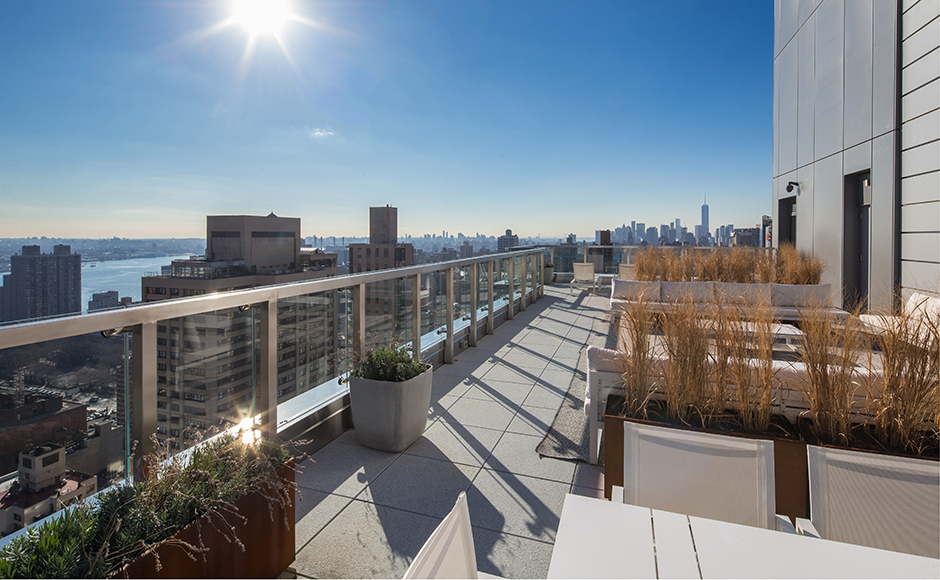 325 Lexington Avenue, Unit 15C Manhattan, NY 10016 - Photo 13 of 16 a view of a balcony with chairs
