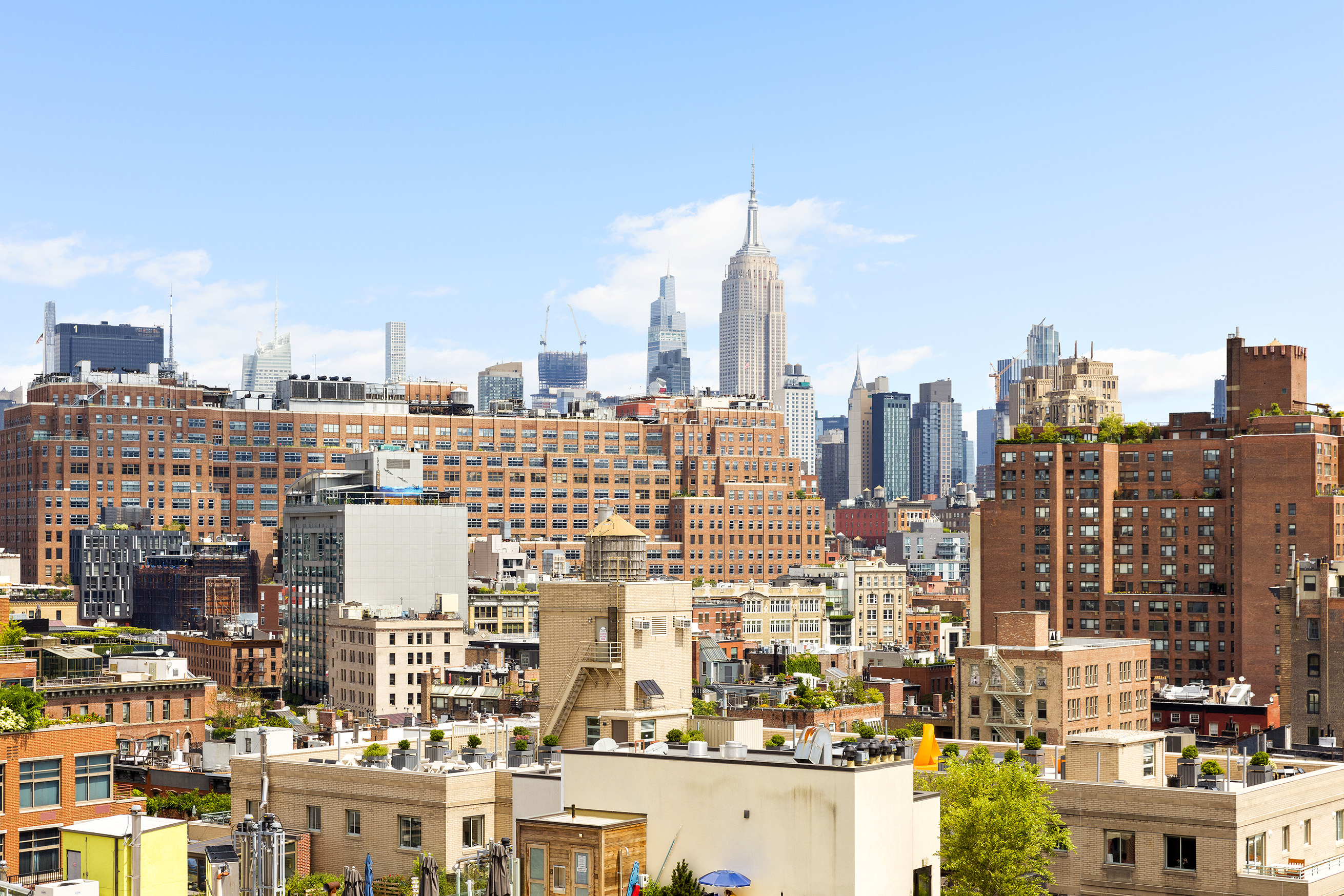 400 West 12th Street, Unit 12C Manhattan, NY 10014 - Photo 22 of 24 a view of a city that has tall buildings
