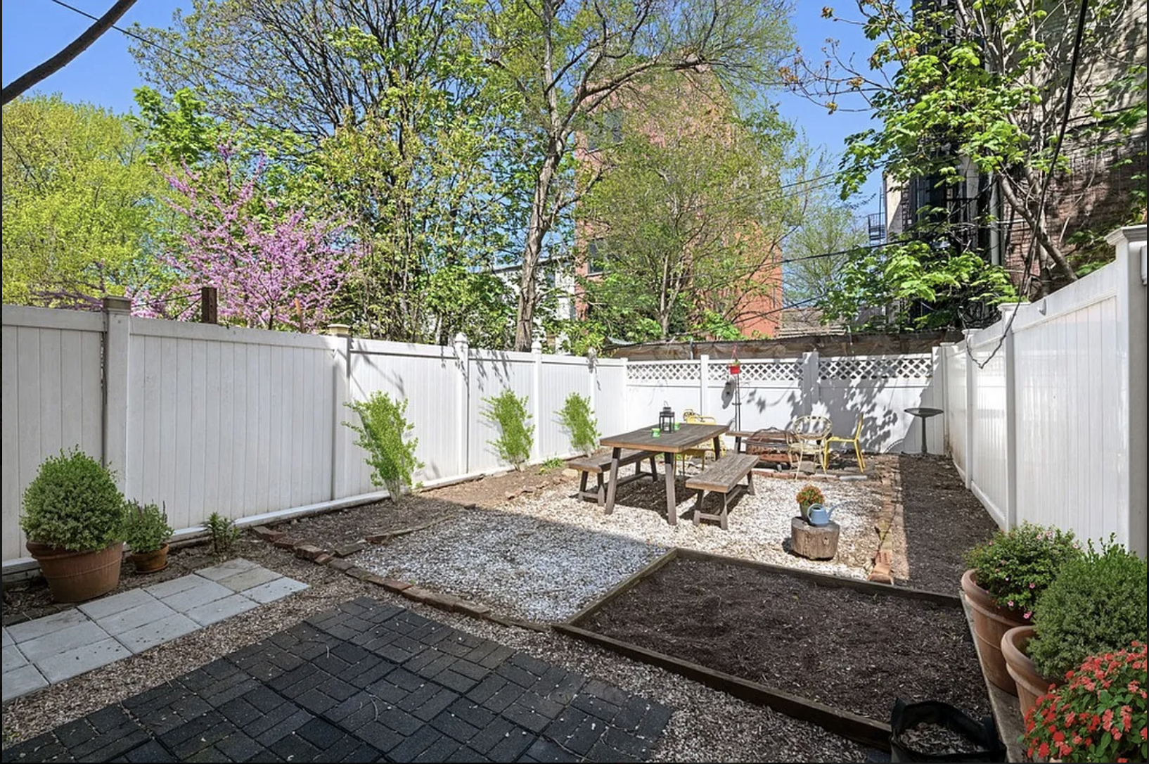 545 Gates Avenue, Unit 1 Brooklyn, NY 11216 - Photo 3 of 10 a view of a yard with furniture
