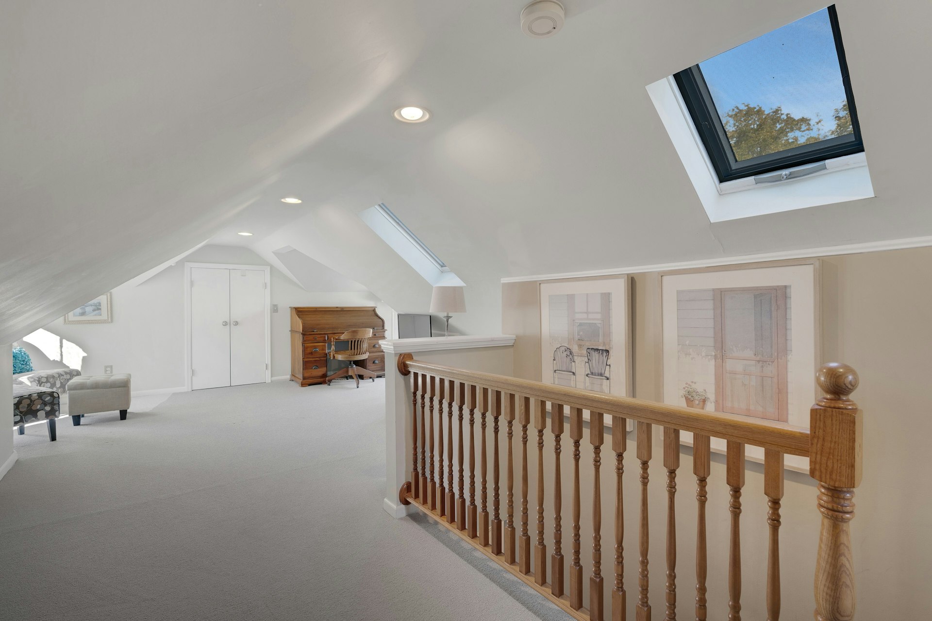 29 Evergreen Lane Watchung, NJ 07069 - Photo 38 of 54 a view of a hallway with workspace