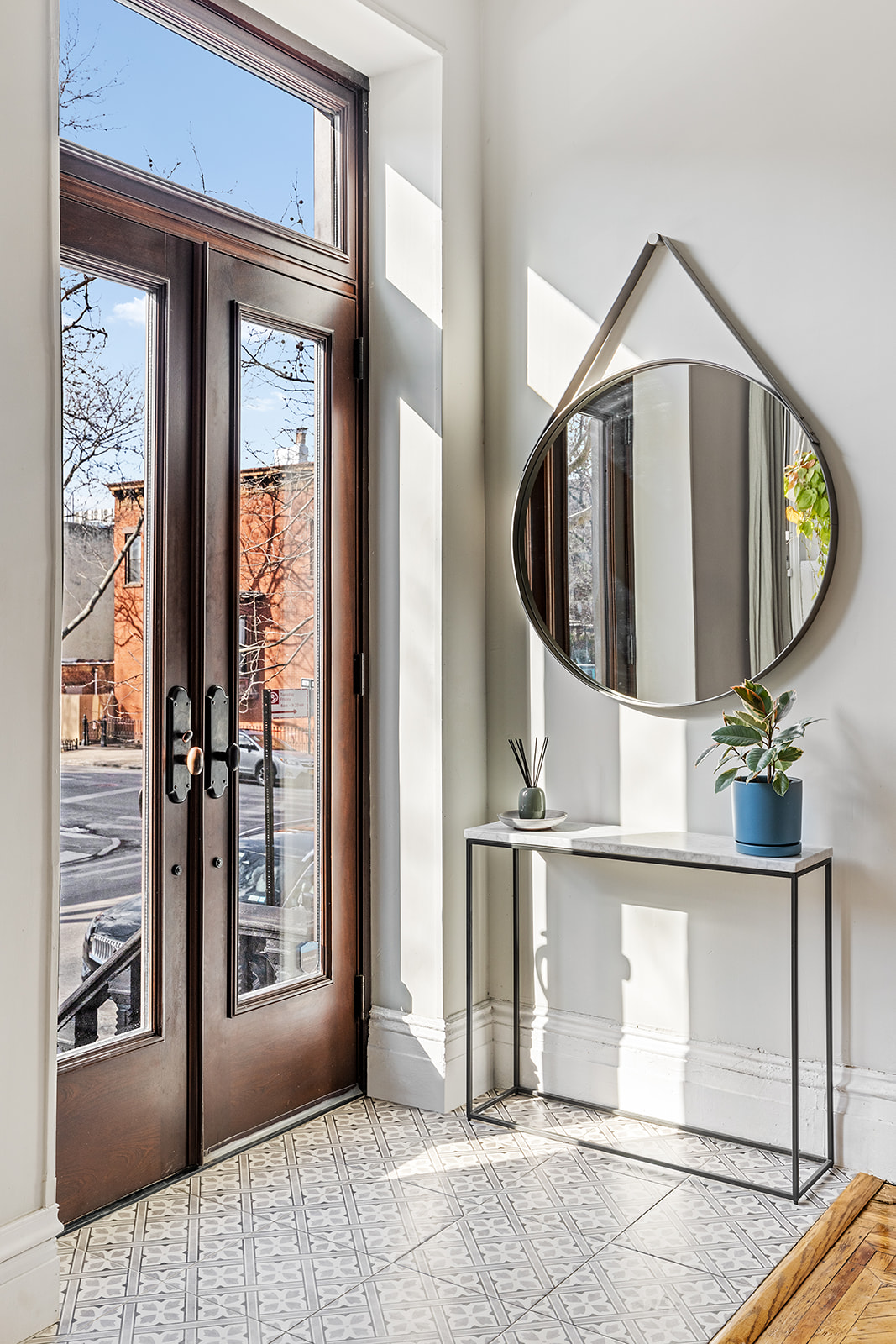 331 A Stuyvesant Avenue Brooklyn, NY 11233 - Photo 7 of 21 a view of an entryway with staircase