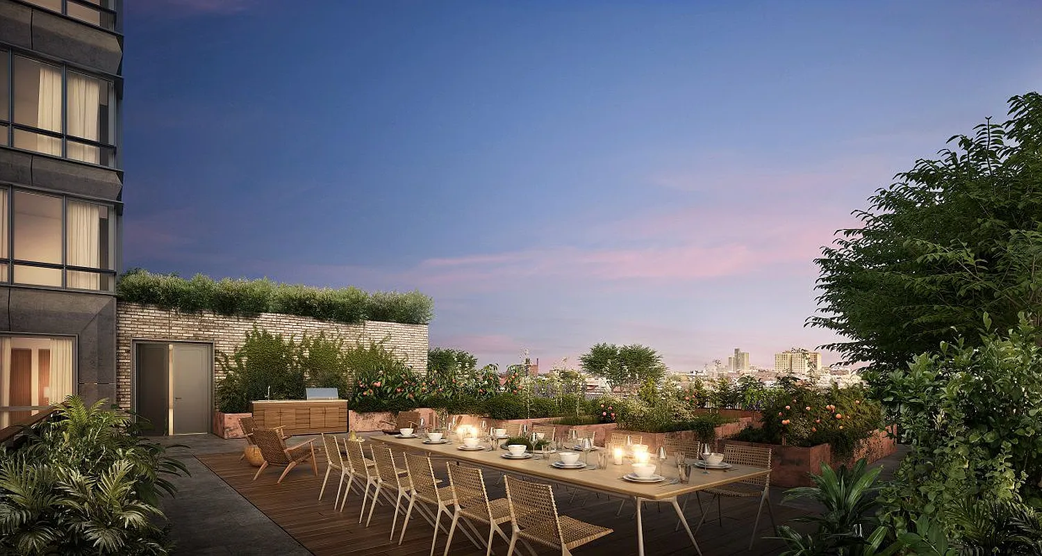 550 Vanderbilt Avenue, Unit 611 Brooklyn, NY 11238 - Photo 6 of 8 a view of a chairs and table in patio