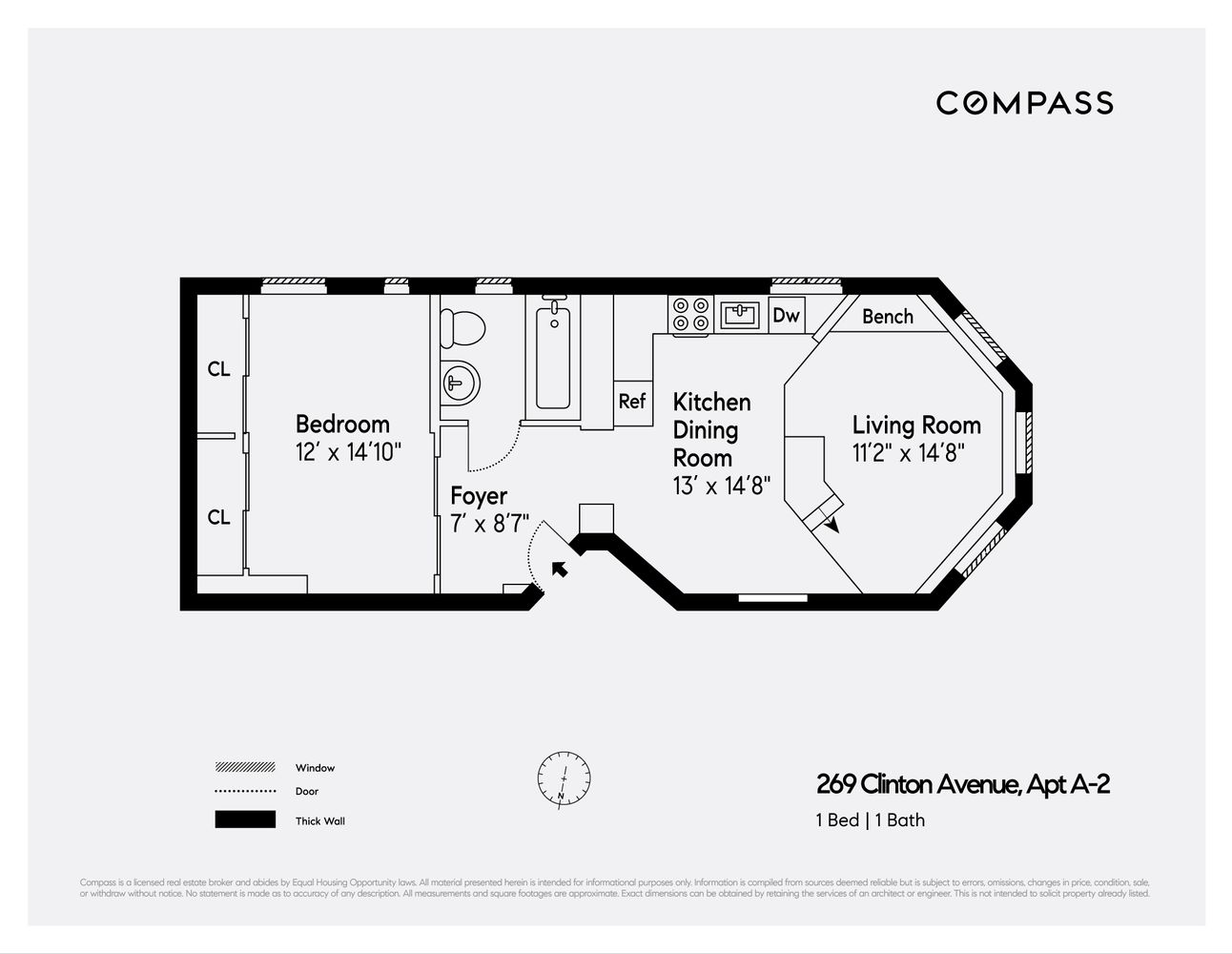 269 Clinton Avenue, Unit A2 Brooklyn, NY 11205 - Photo 12 of 12