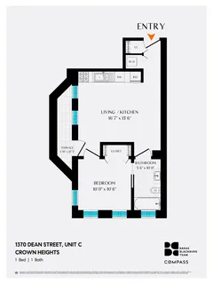 $650,000 | 1370 Dean Street, Unit C | Crown Heights