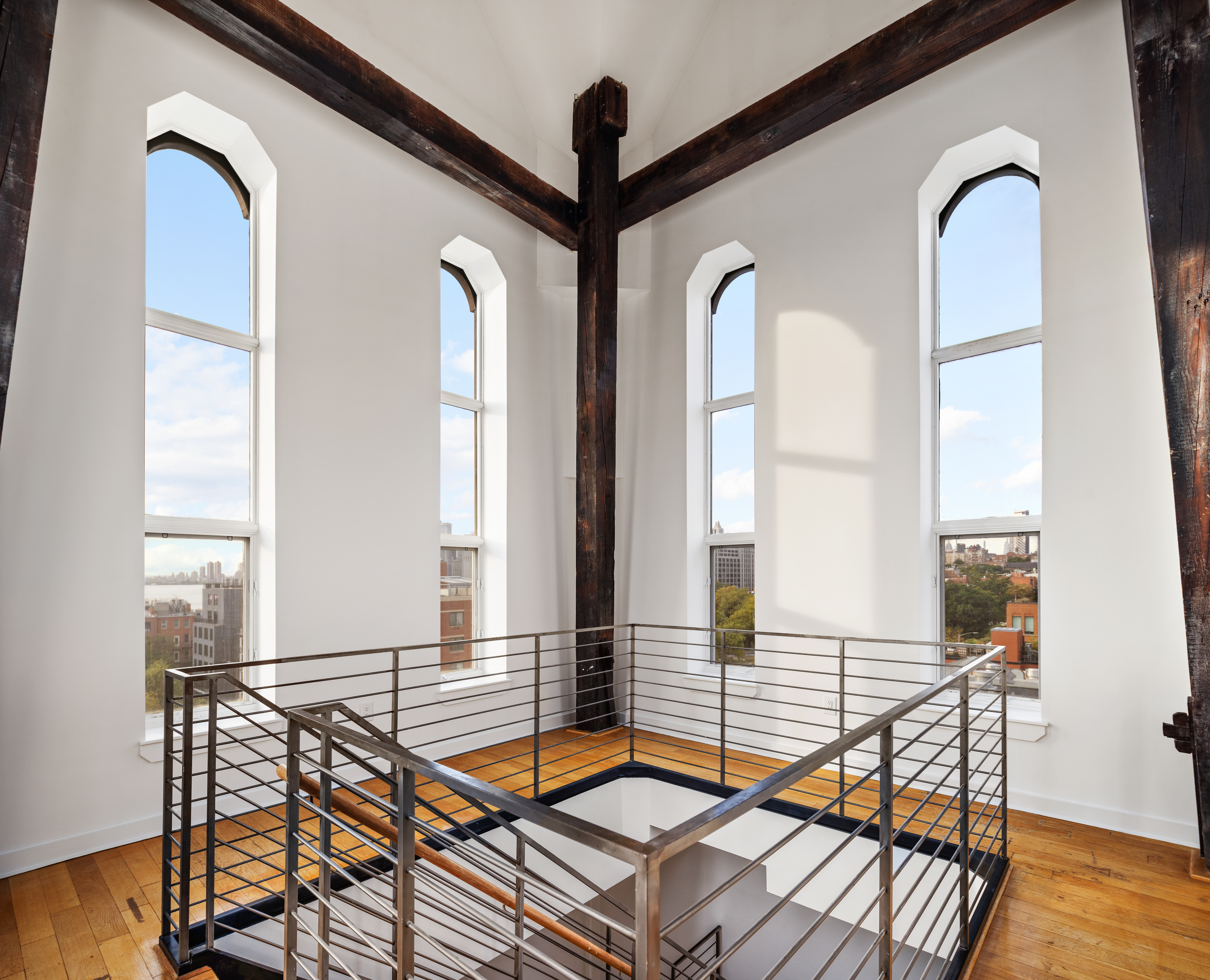 401 Hicks Street, Unit A3A Brooklyn, NY 11201 - Photo 15 of 22 a living room with furniture and two windows
