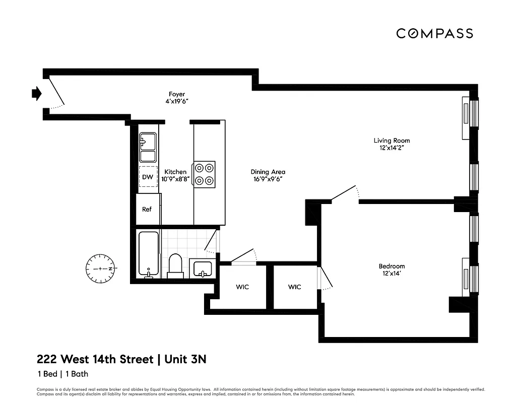 222 West 14th Street, Unit 3N Manhattan, NY 10011 - Photo 9 of 9 unknown