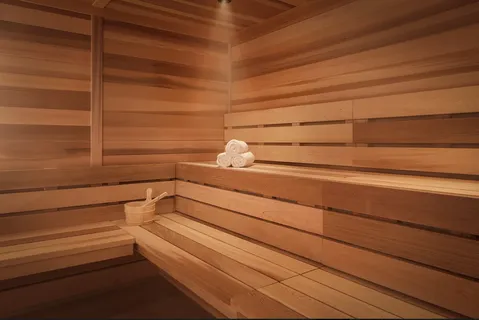 a view of a room with a large windows