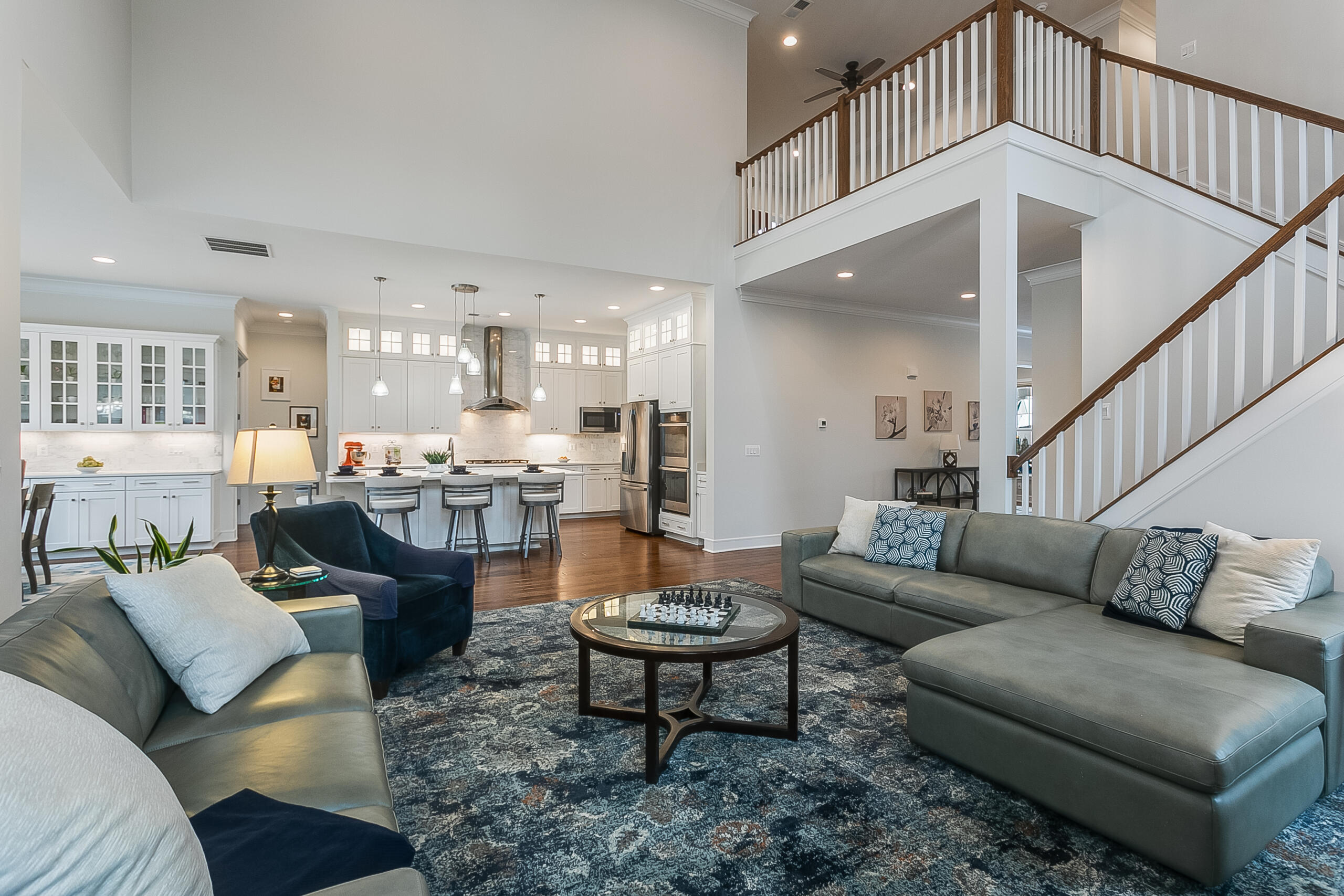 1011 Justinian Street Leesburg, VA 20175 - Photo 10 of 56 a living room with furniture kitchen view and a table