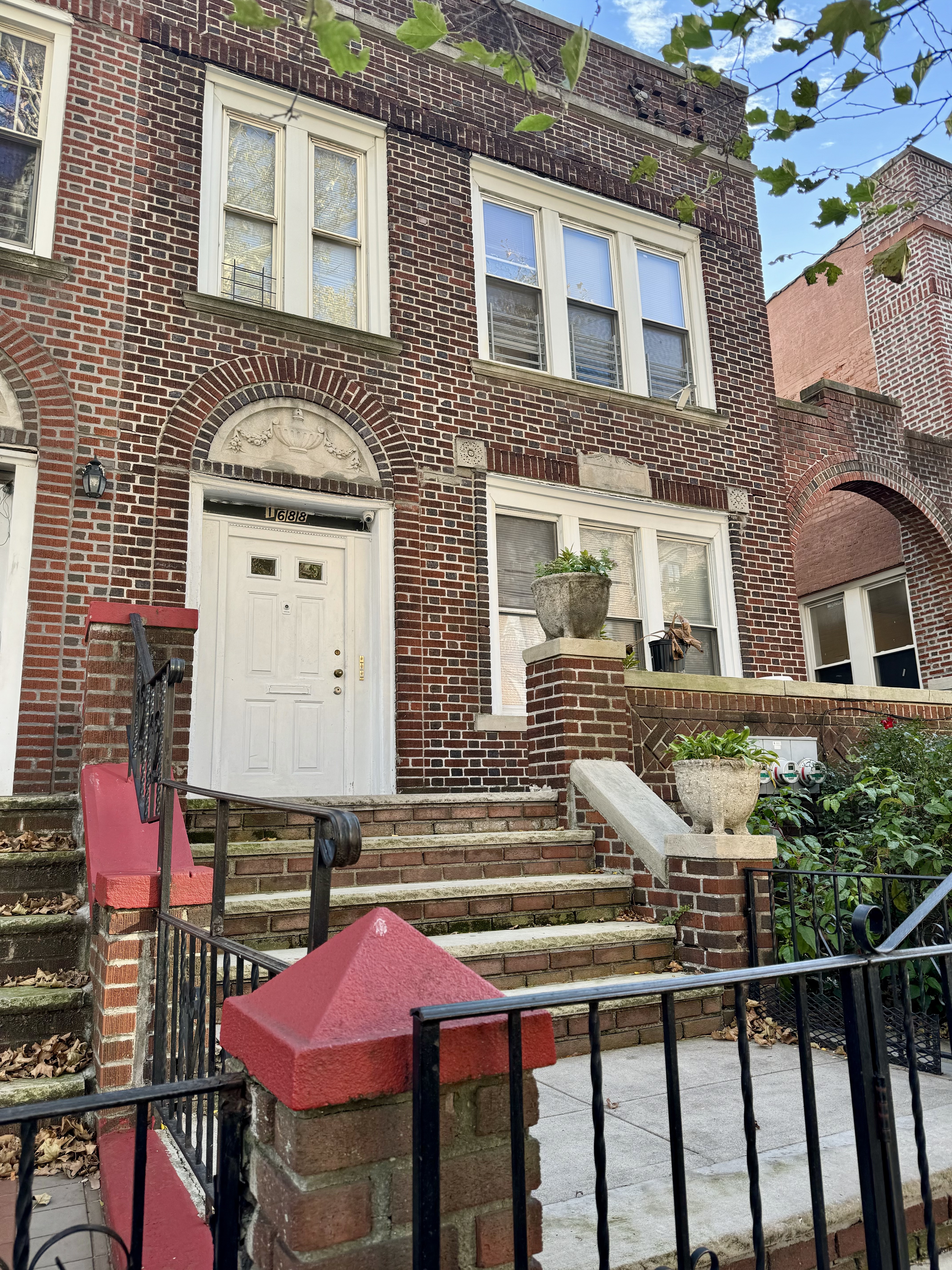 1688 Carroll Street, Unit 2 Brooklyn, NY 11213 - Photo 9 of 9 a front view of a house with a porch