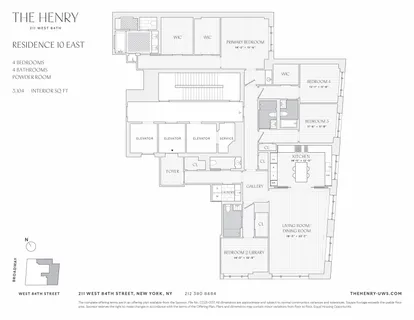 $10,200,000 | 211 West 84th Street, Unit 10EAST | Upper West Side