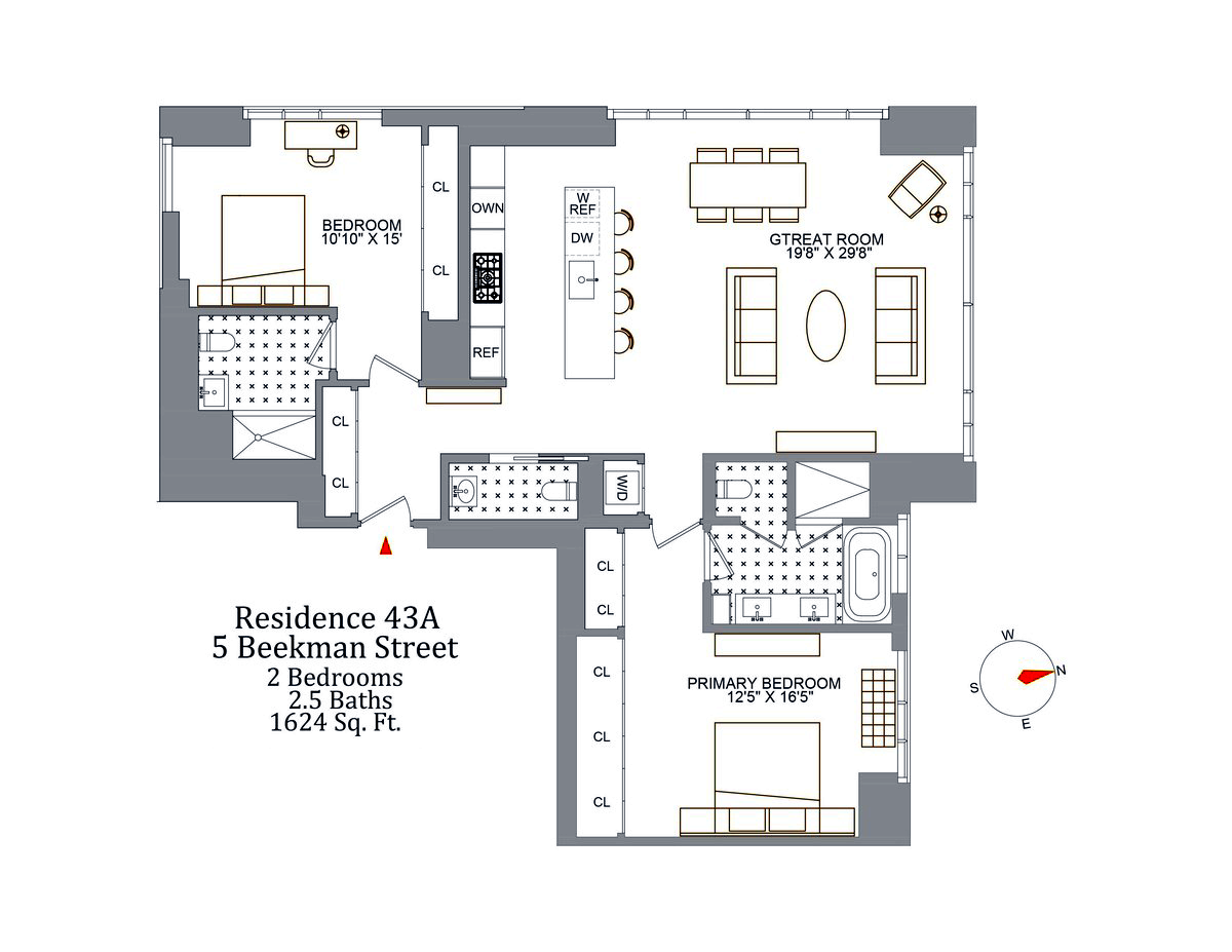 5 Beekman Street, Unit 43A Manhattan, NY 10038 - Photo 14 of 14