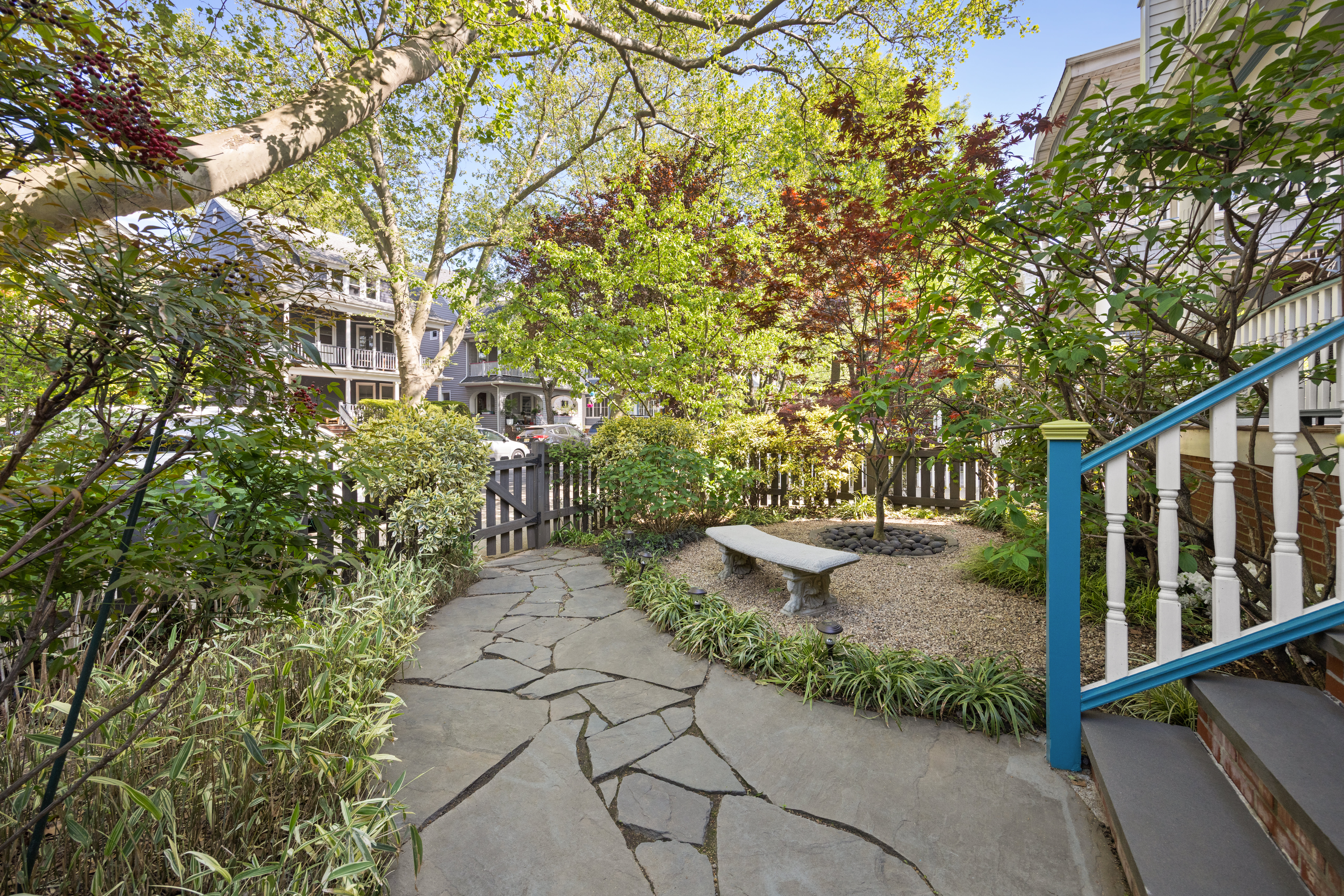 758 Westminster Road Brooklyn, NY 11230 - Photo 29 of 32 a view of a pathway with a tree