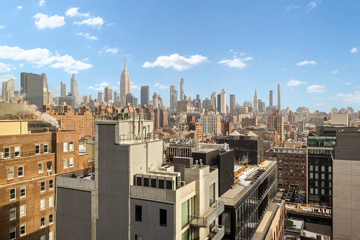 100 11th Avenue, Unit 16A Manhattan, NY 10011 - Photo 7 of 17 a view of a city with tall buildings