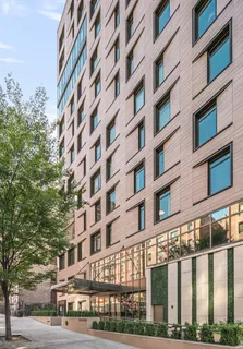 a front view of a building