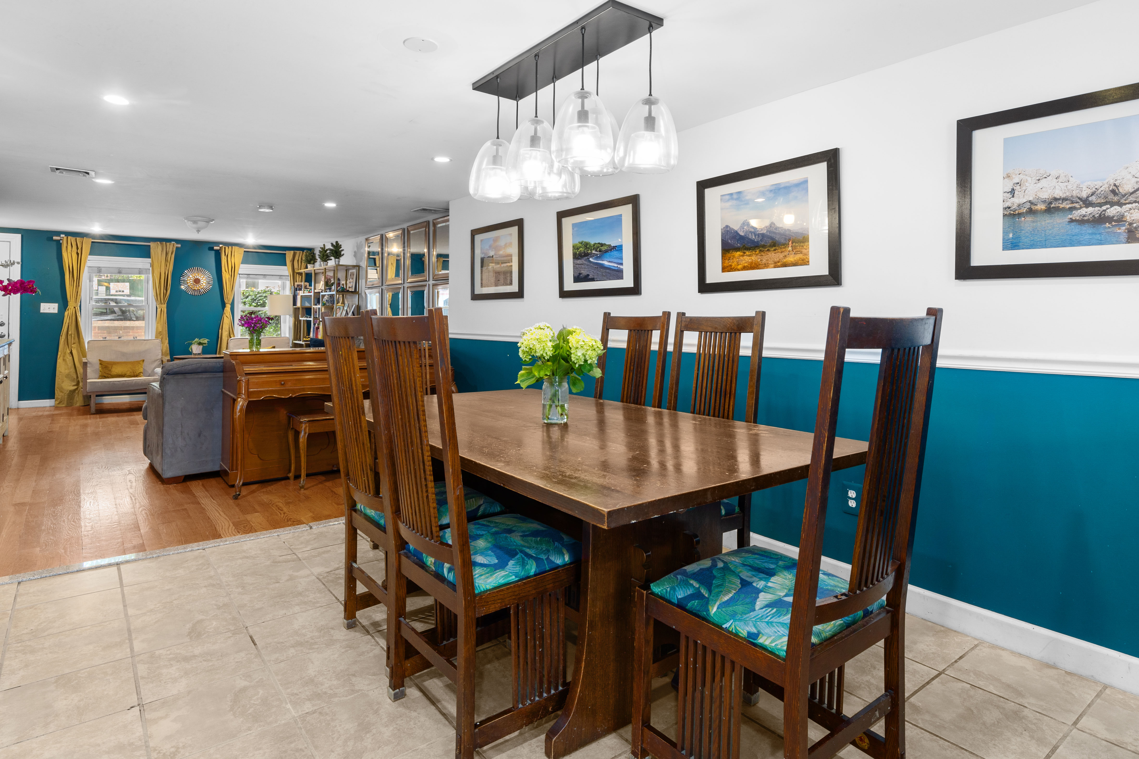 266 18th Street Brooklyn, NY 11215 - Photo 3 of 20 a view of a dining room with furniture window and wooden floor