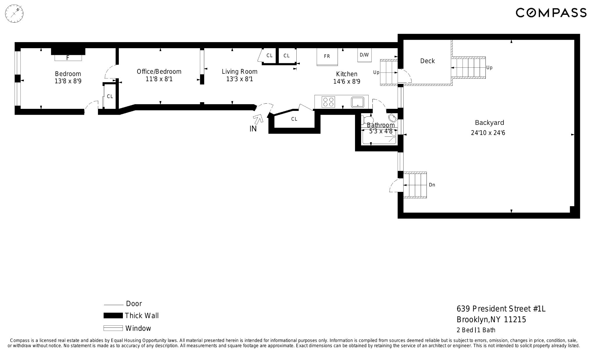 639 President Street, Unit 1L Brooklyn, NY 11215 - Photo 12 of 12 a picture of a park with an bench