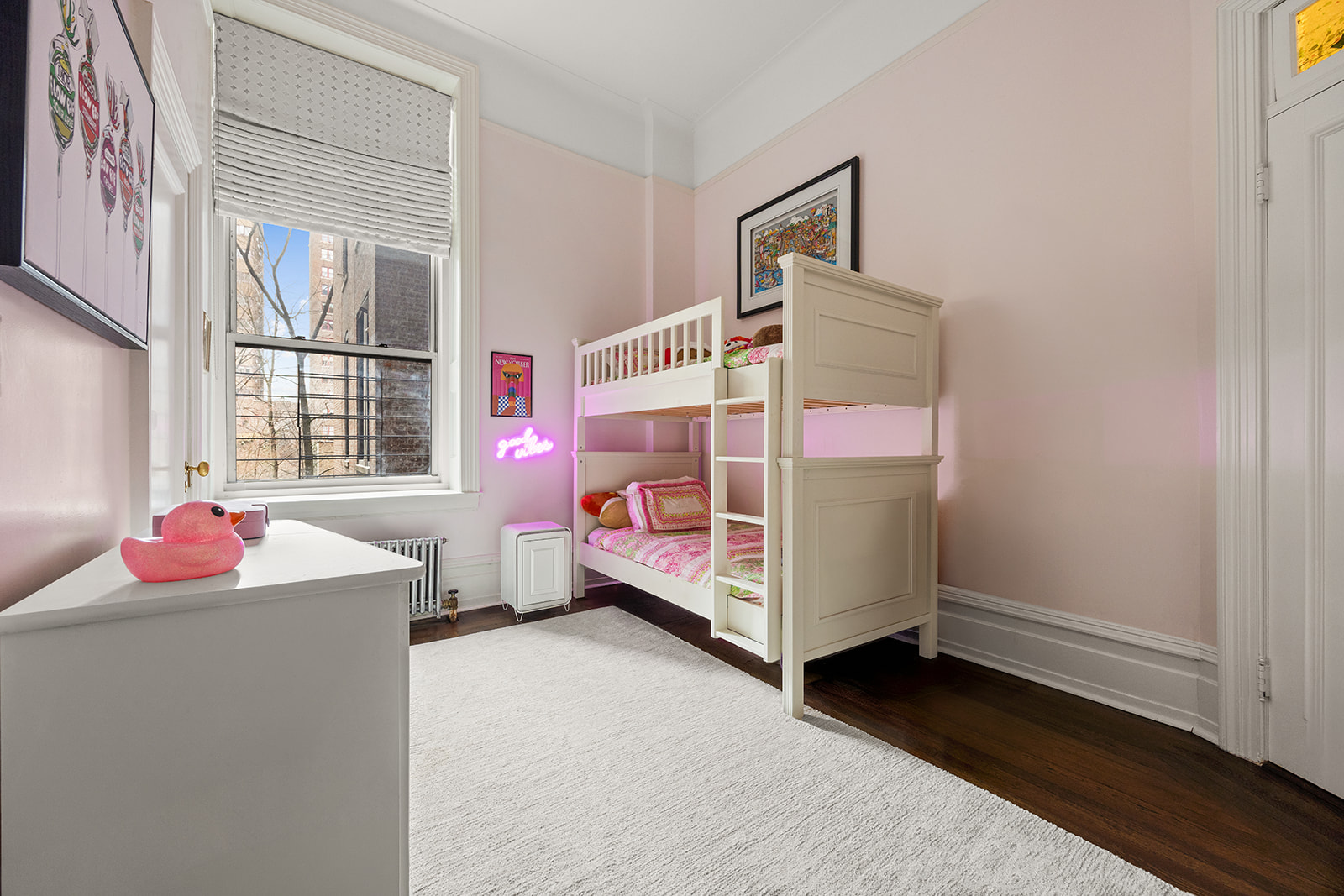 895 West End Avenue, Unit 1B Manhattan, NY 10025 - Photo 14 of 23 a bedroom with bed and a window