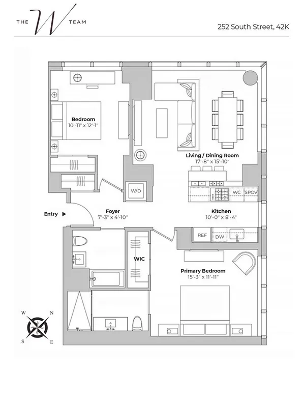 $9,100 | 252 South Street, Unit 42K | Two Bridges