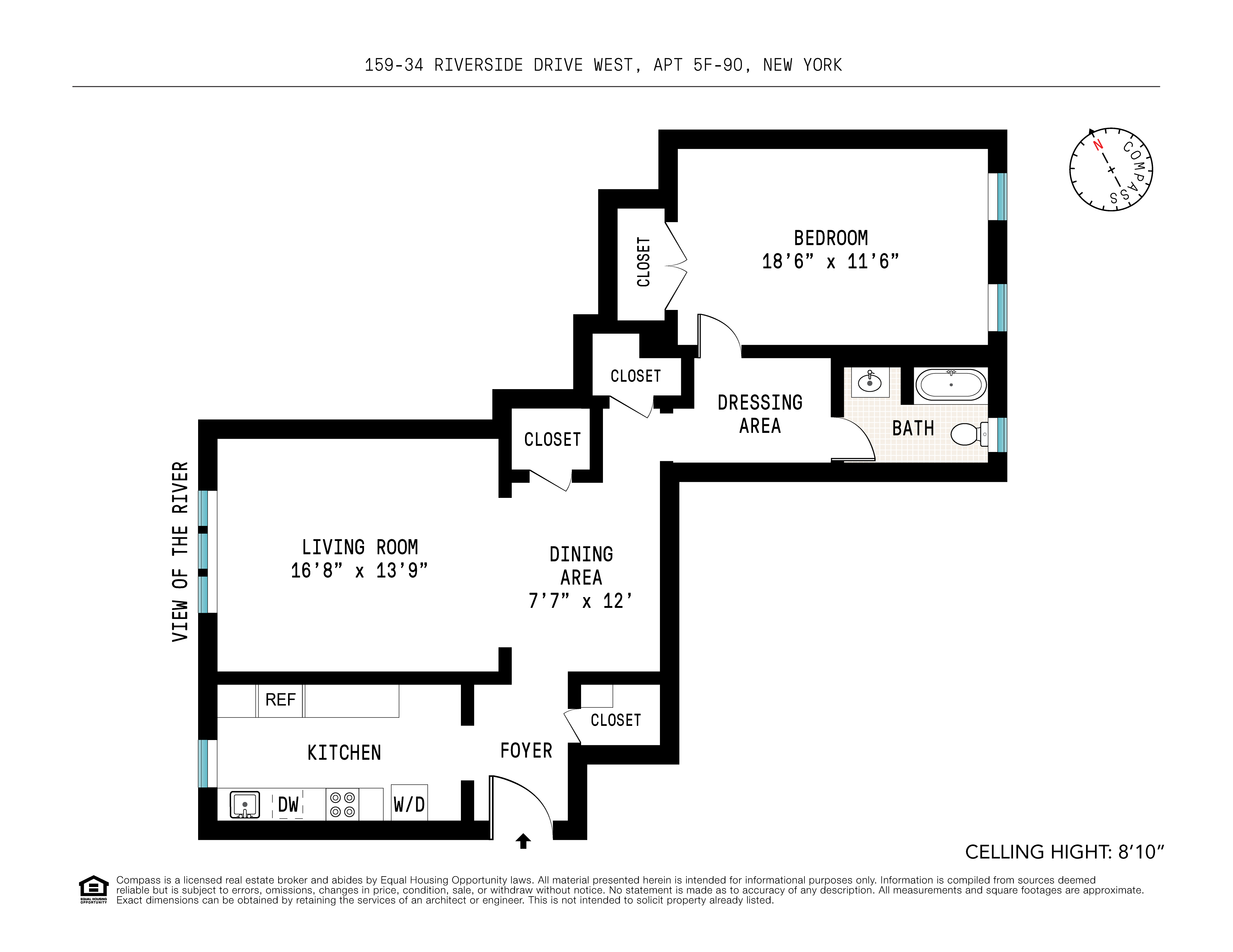 159-34 Riverside Drive West, Unit 5F90 Manhattan, NY 10032 - Photo 23 of 23