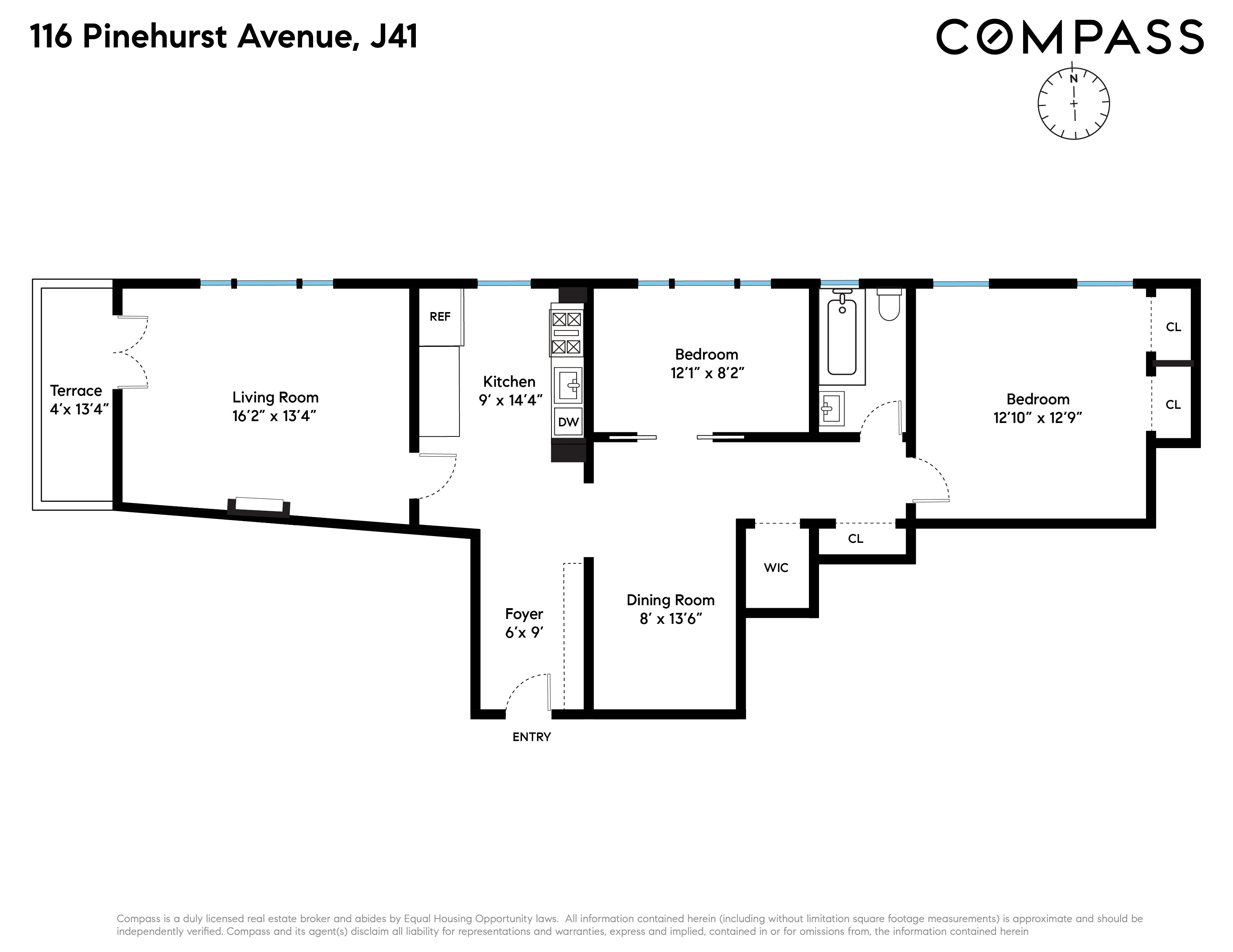 116 Pinehurst Avenue, Unit J41 Manhattan, NY 10033 - Photo 11 of 11 Gallery Image 11