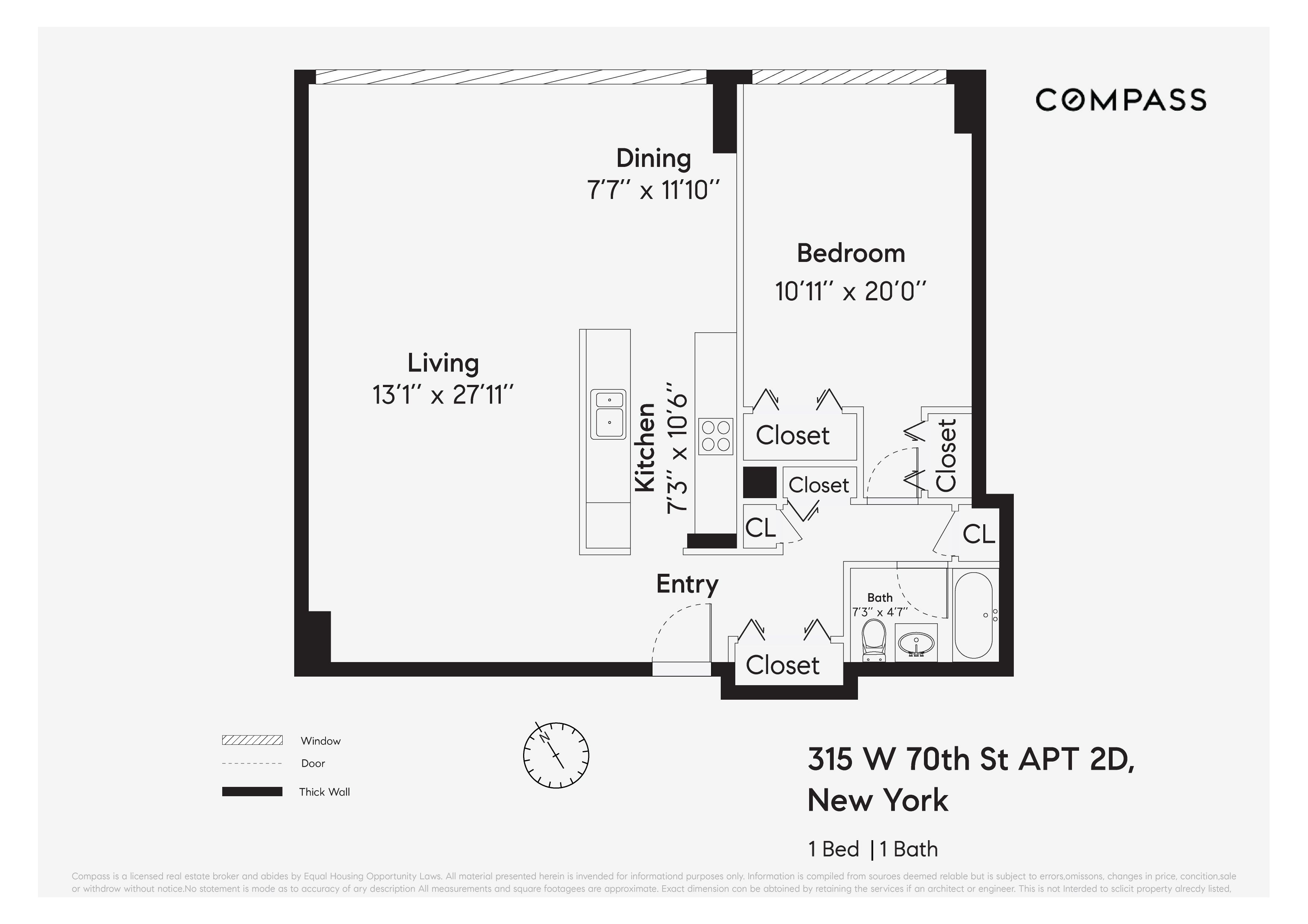 315 West 70th Street, Unit 2D Manhattan, NY 10023 - Photo 11 of 11 Gallery Image 11