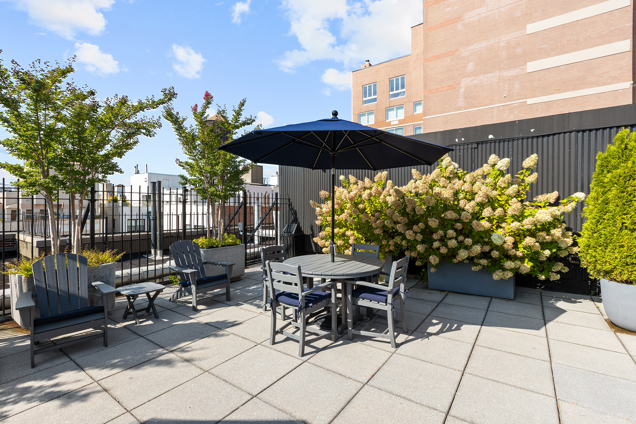 251 West 89th Street, Unit 4D Manhattan, NY 10024 - Photo 19 of 20 a outdoor space with lots of tables and chairs