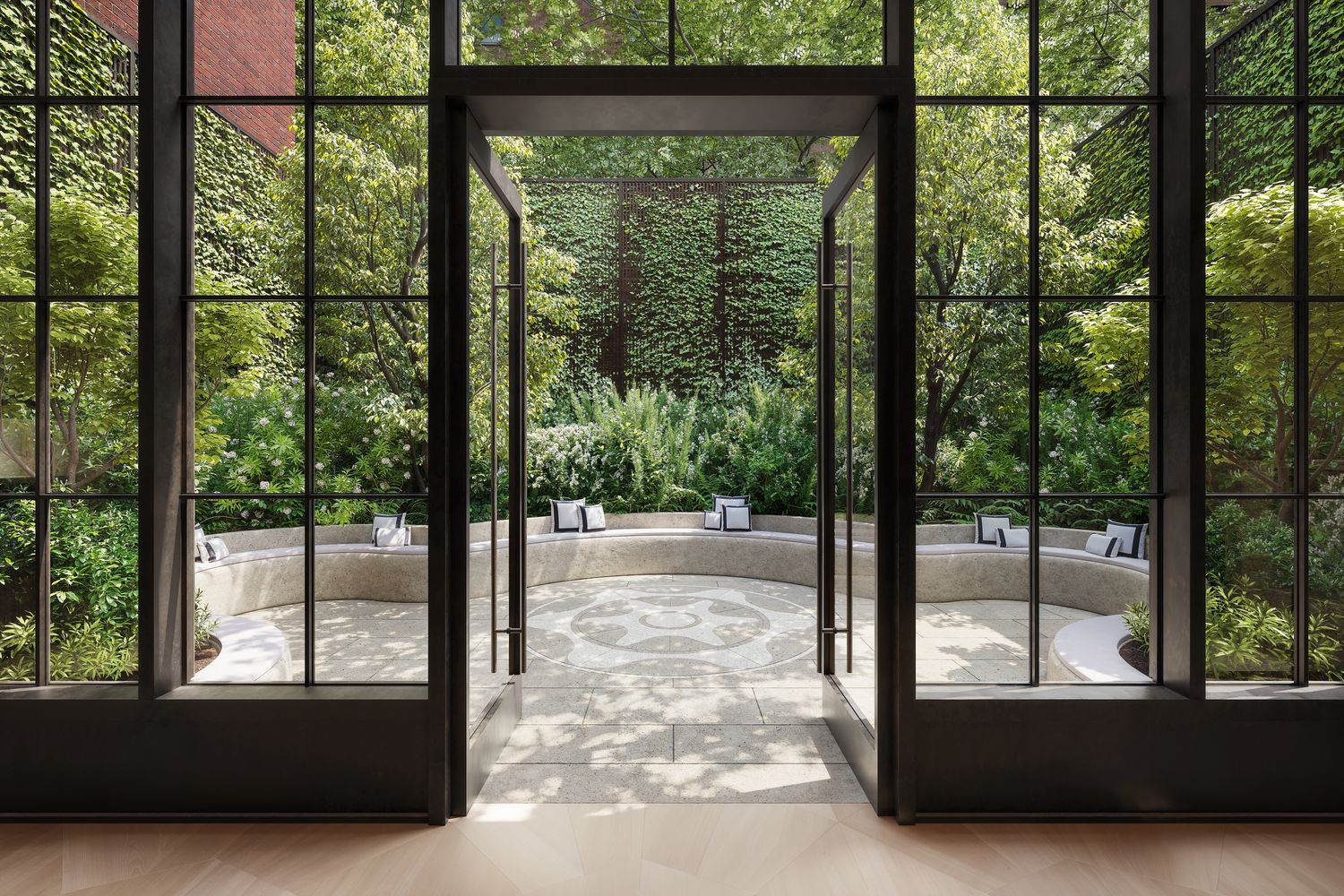 a view of a floor plan