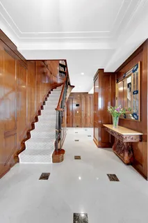 a view of lobby with furniture