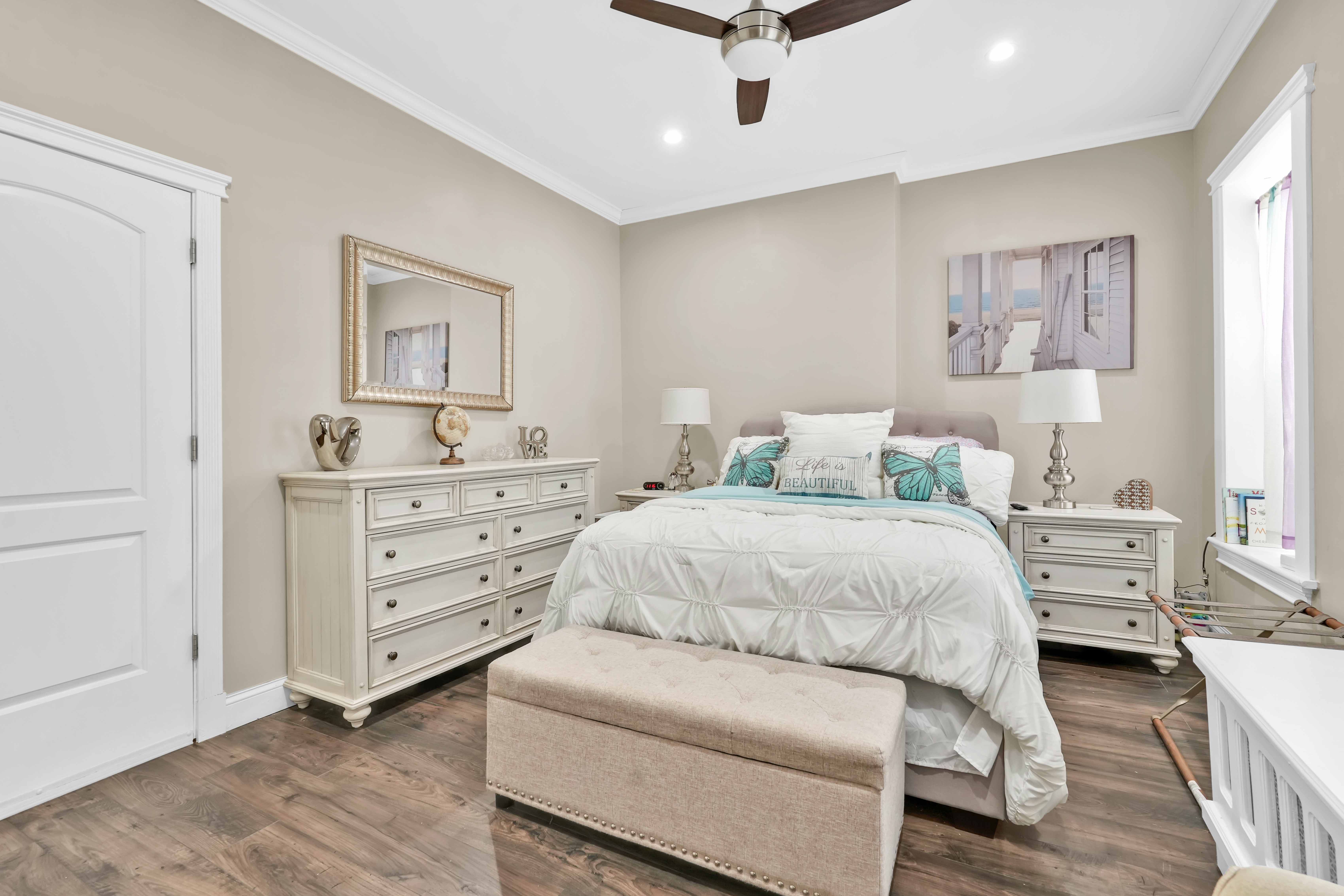 519 Monroe Street Brooklyn, NY 11221 - Photo 16 of 55 a bedroom with a bed and furniture