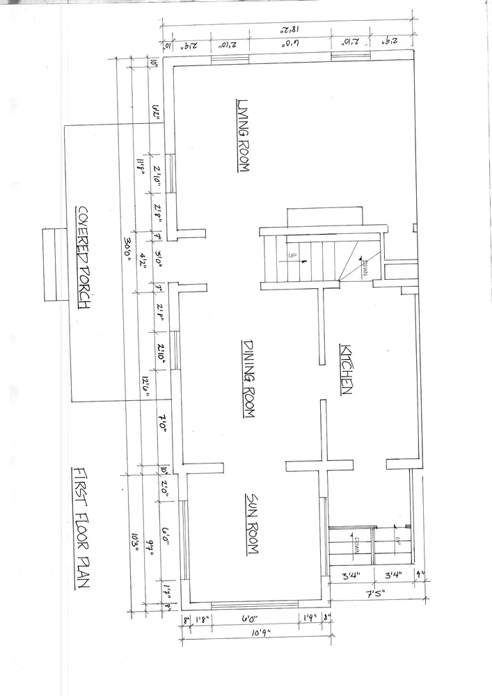 a picture of door with a white wall