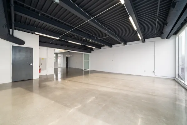 a view of empty room