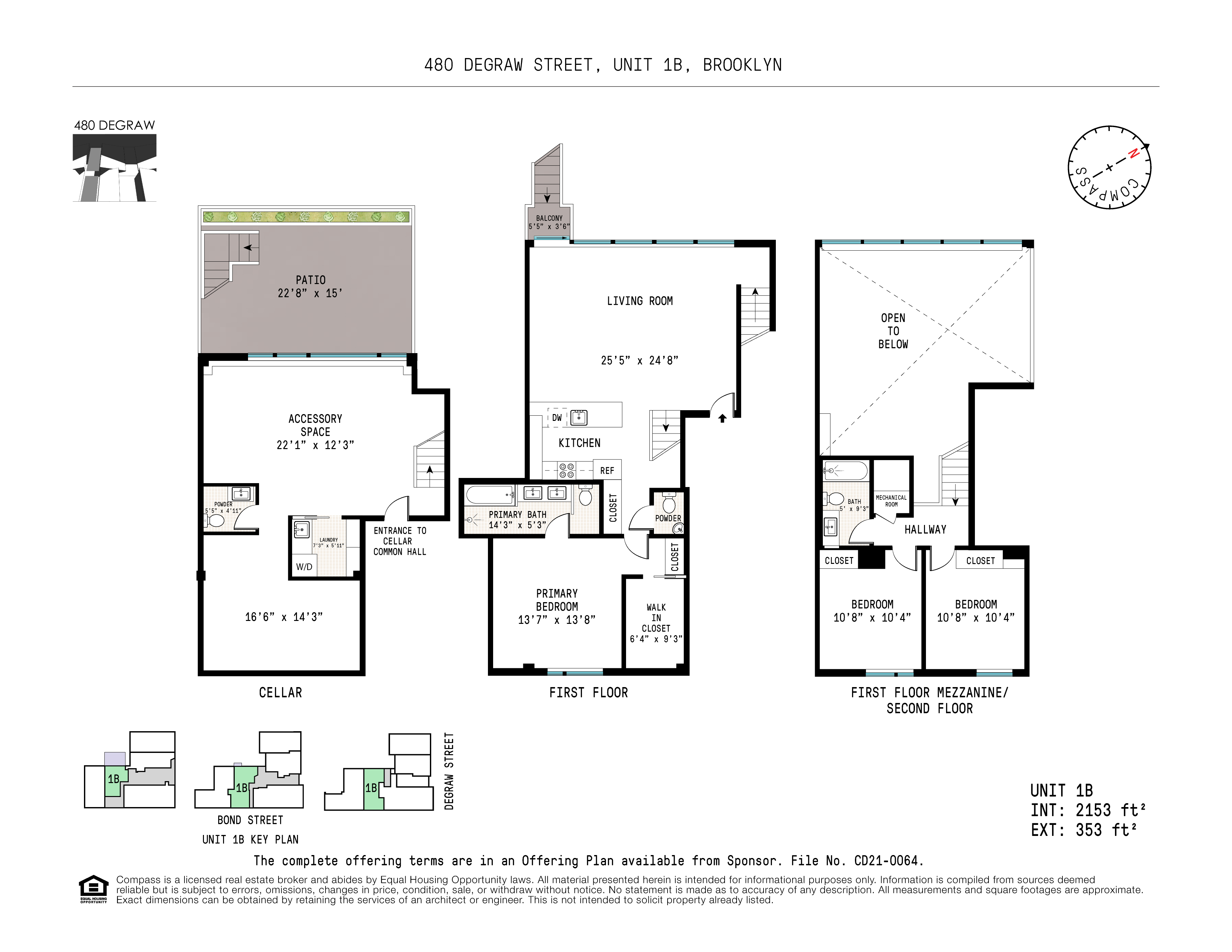 480 Degraw Street, Unit 1B Brooklyn, NY 11217 - Photo 3 of 3