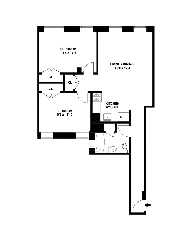 $390,000 | 660 St Nicholas Avenue, Unit 54 | Central Harlem