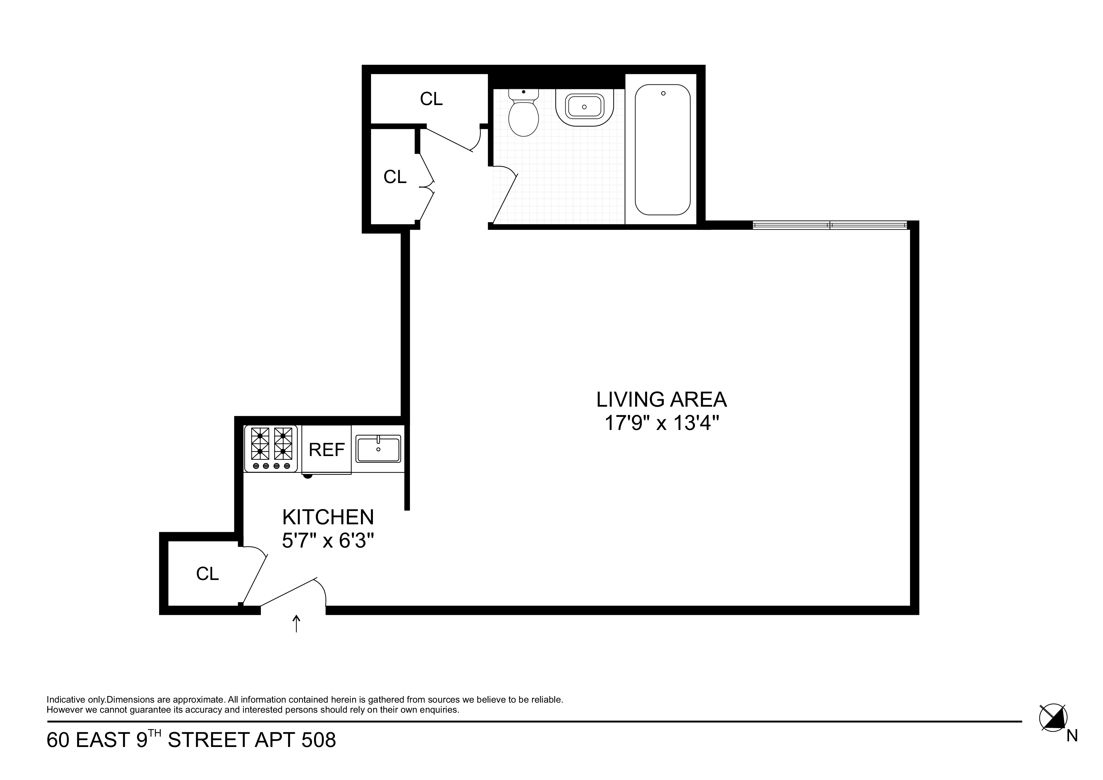 60 East 9th Street, Unit 508 Manhattan, NY 10003 - Photo 12 of 12